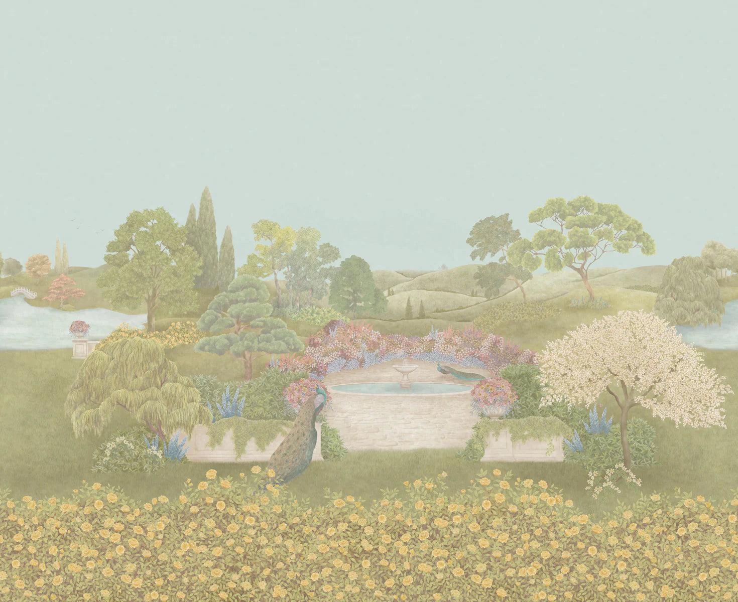 Tapeta THE GARDENS - Idyll ochra Cole & Son Eye on Design