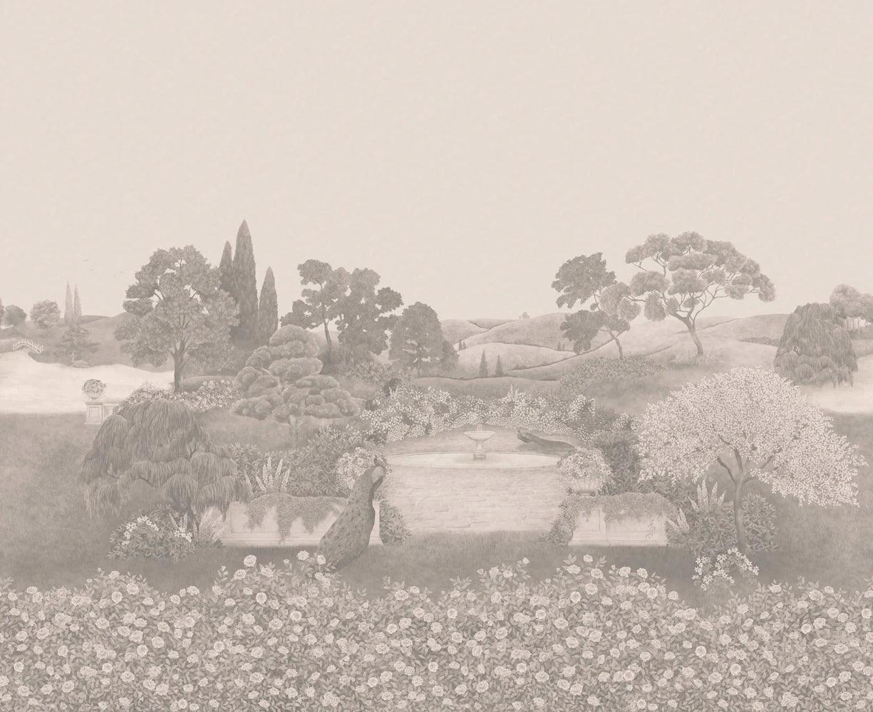 Tapeta THE GARDENS - Idyll wykończenie matowe beż Cole & Son Eye on Design