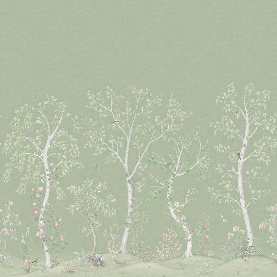 Tapeta THE GARDENS - Seasonal Woods jadeit Cole & Son Eye on Design