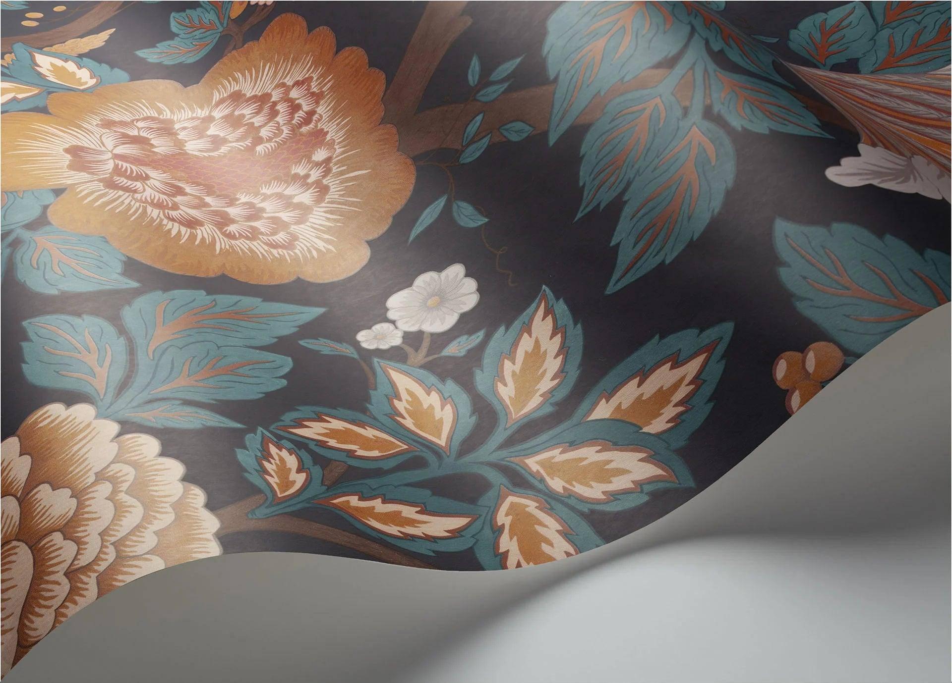 Tapeta THE PEARWOOD COLLECTION - Midsummer Bloom terakota Cole & Son Eye on Design