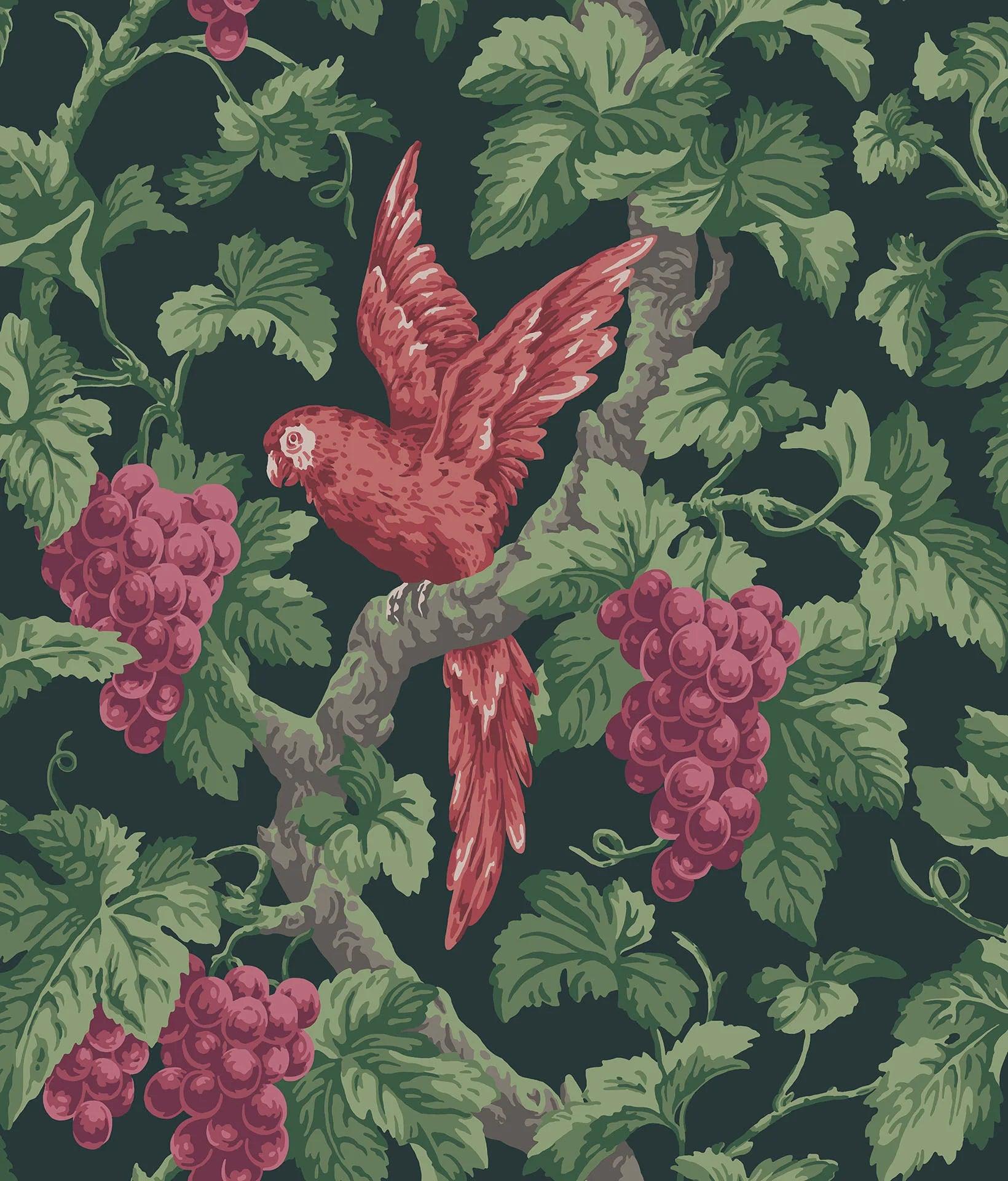 Tapeta THE PEARWOOD COLLECTION - Woodvale Orchard czarny Cole & Son Eye on Design
