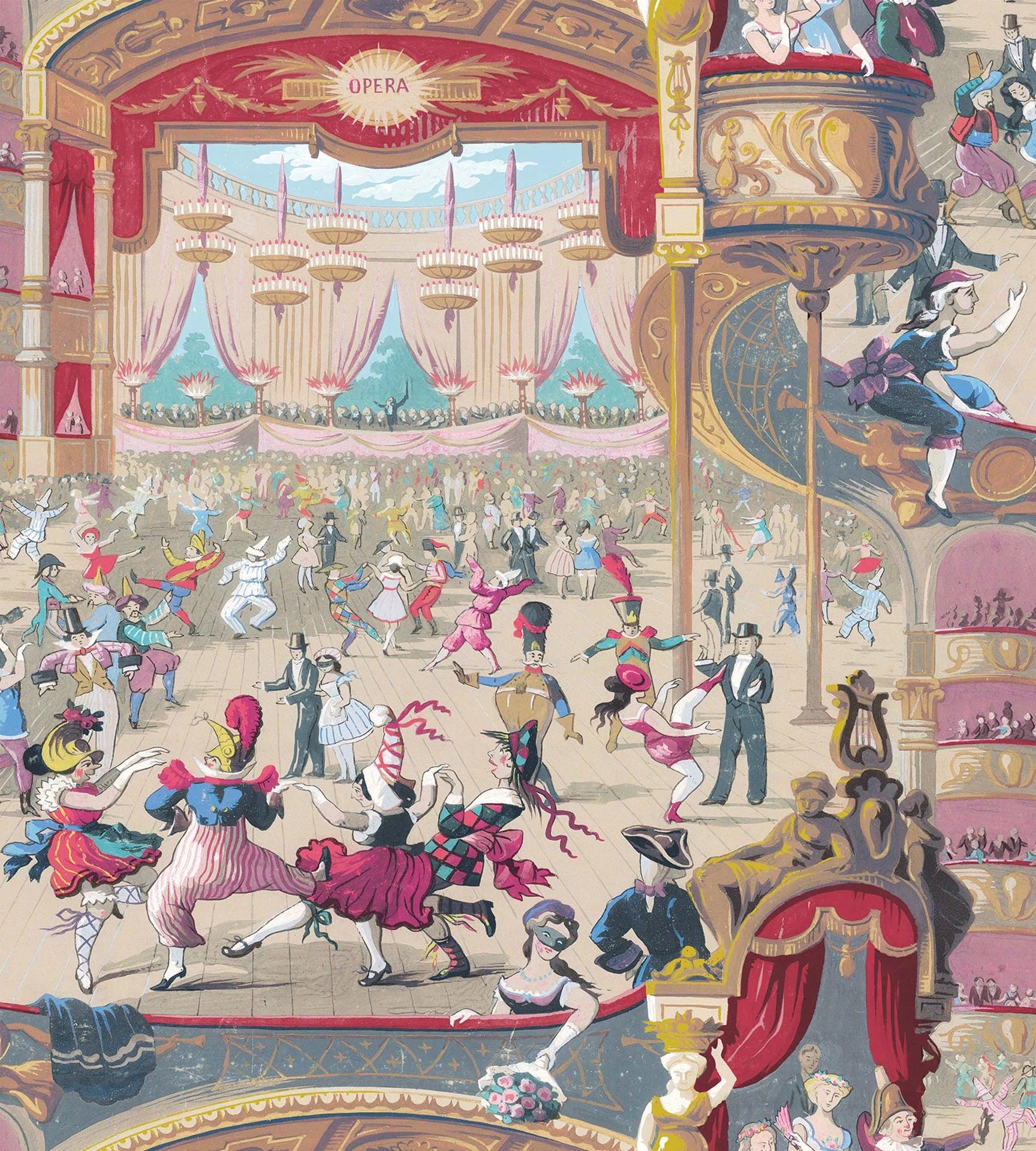 Tapeta WHIMSICAL - Cabaret Cole & Son Eye on Design