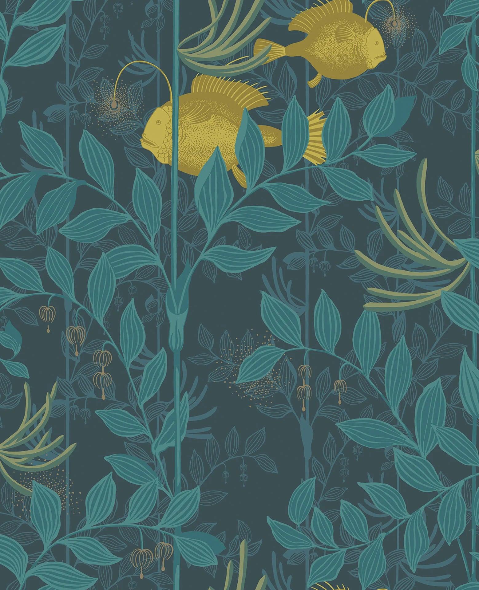 Tapeta WHIMSICAL - Nautilus ochra Cole & Son Eye on Design