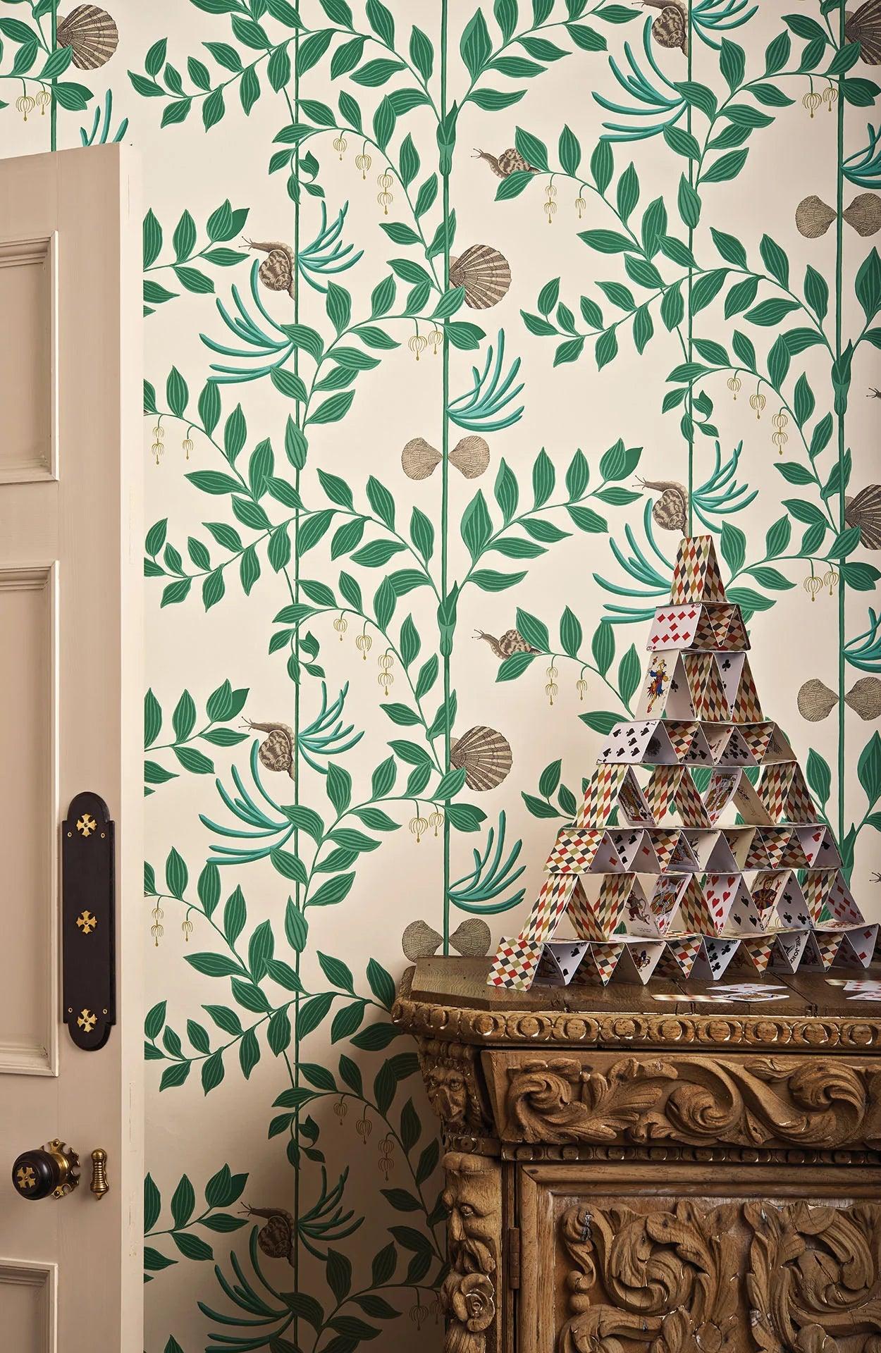 Tapeta WHIMSICAL - Secret Garden żywa zieleń Cole & Son Eye on Design