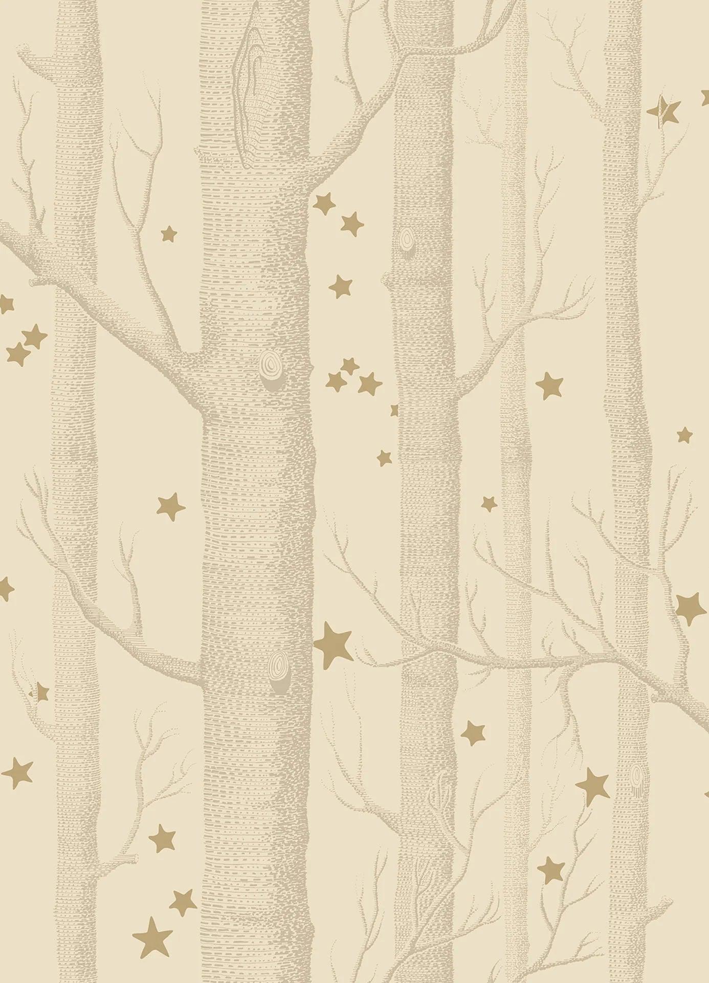Tapeta WHIMSICAL - Woods & Stars kremowy Cole & Son Eye on Design