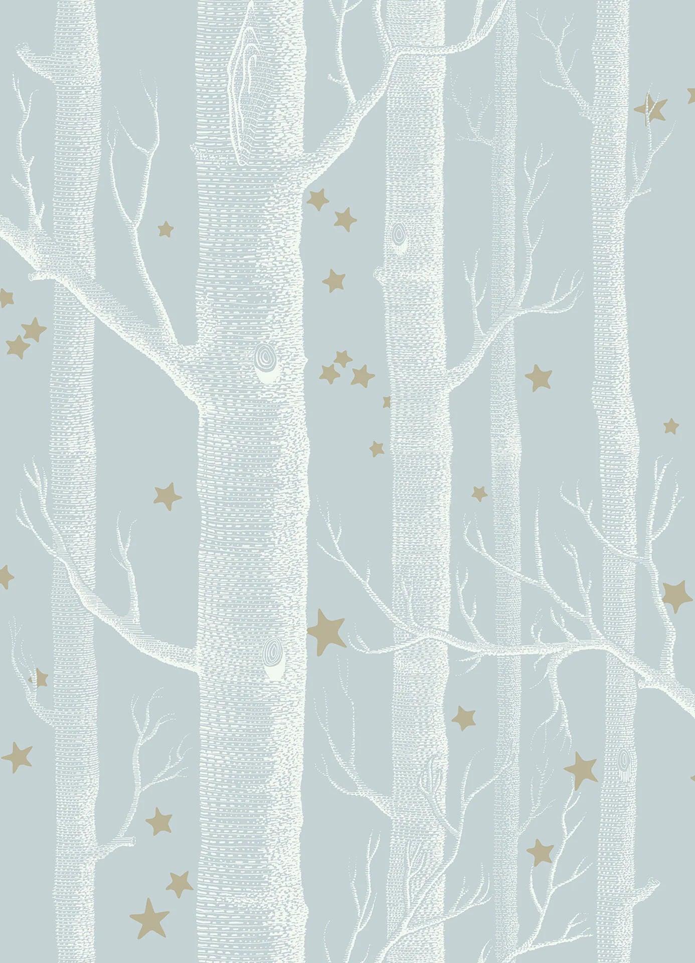 Tapeta WHIMSICAL - Woods & Stars niebieski Cole & Son Eye on Design