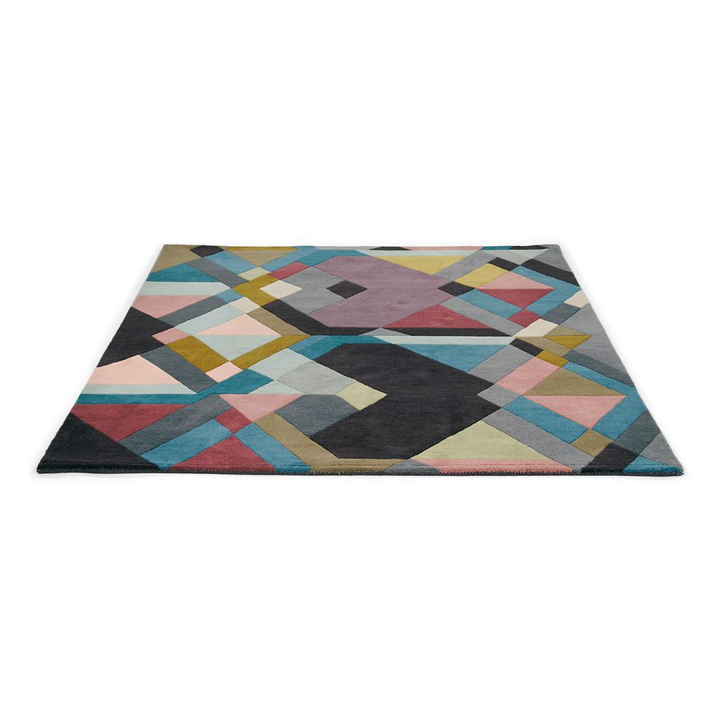 Teppich MOSAIC LIGHT PURPLE mehrfarbig