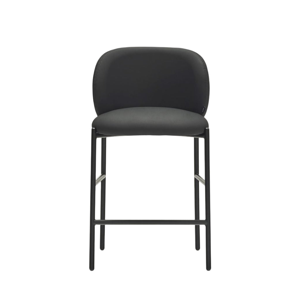 Barhocker MOGI schwarze Kunstleder