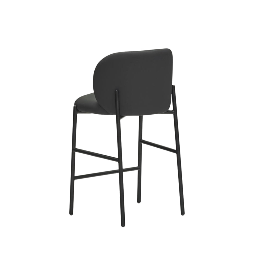 Barhocker MOGI schwarze Kunstleder