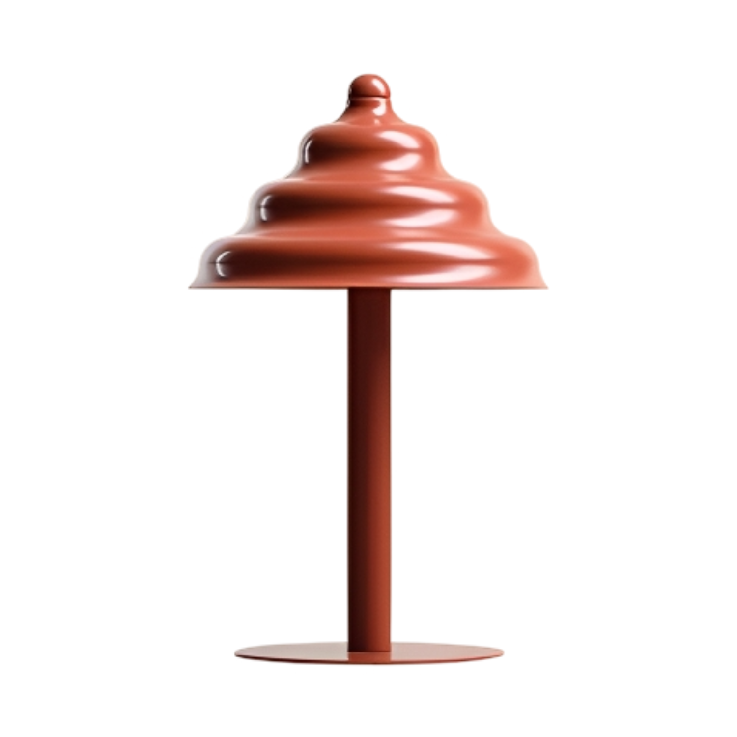Table lamp brick wave