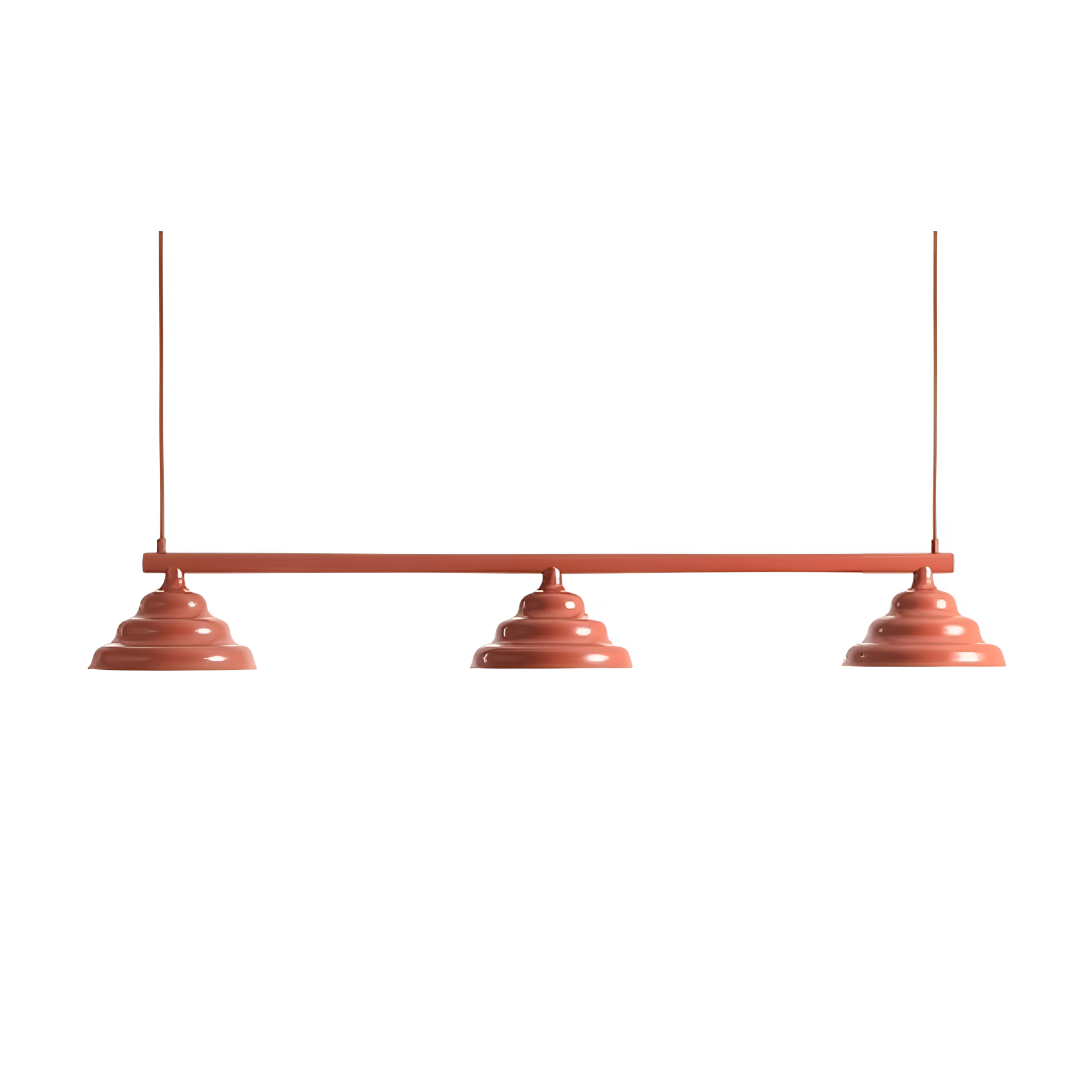 Hanging lamp wave brick