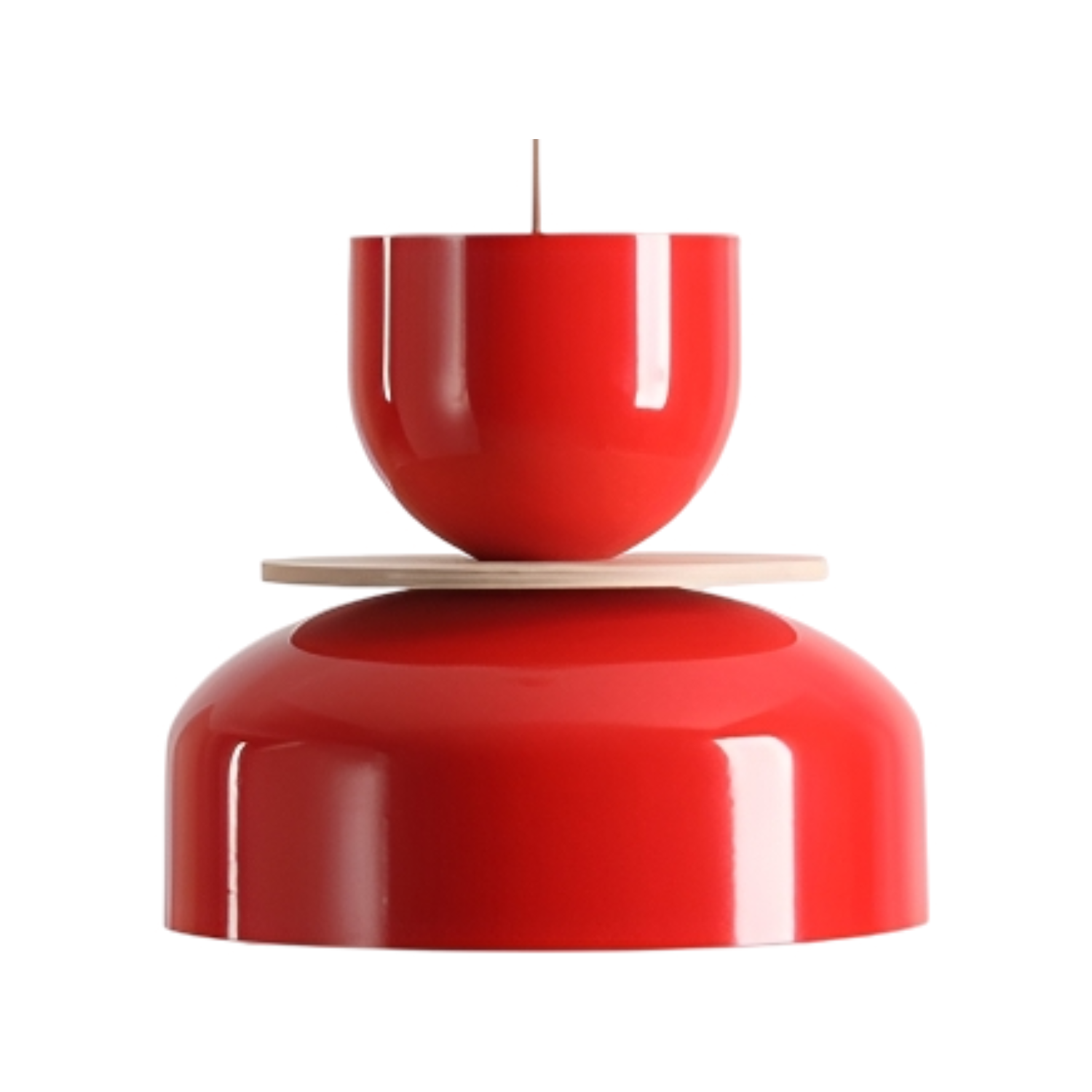 Hanging lamp UTO red