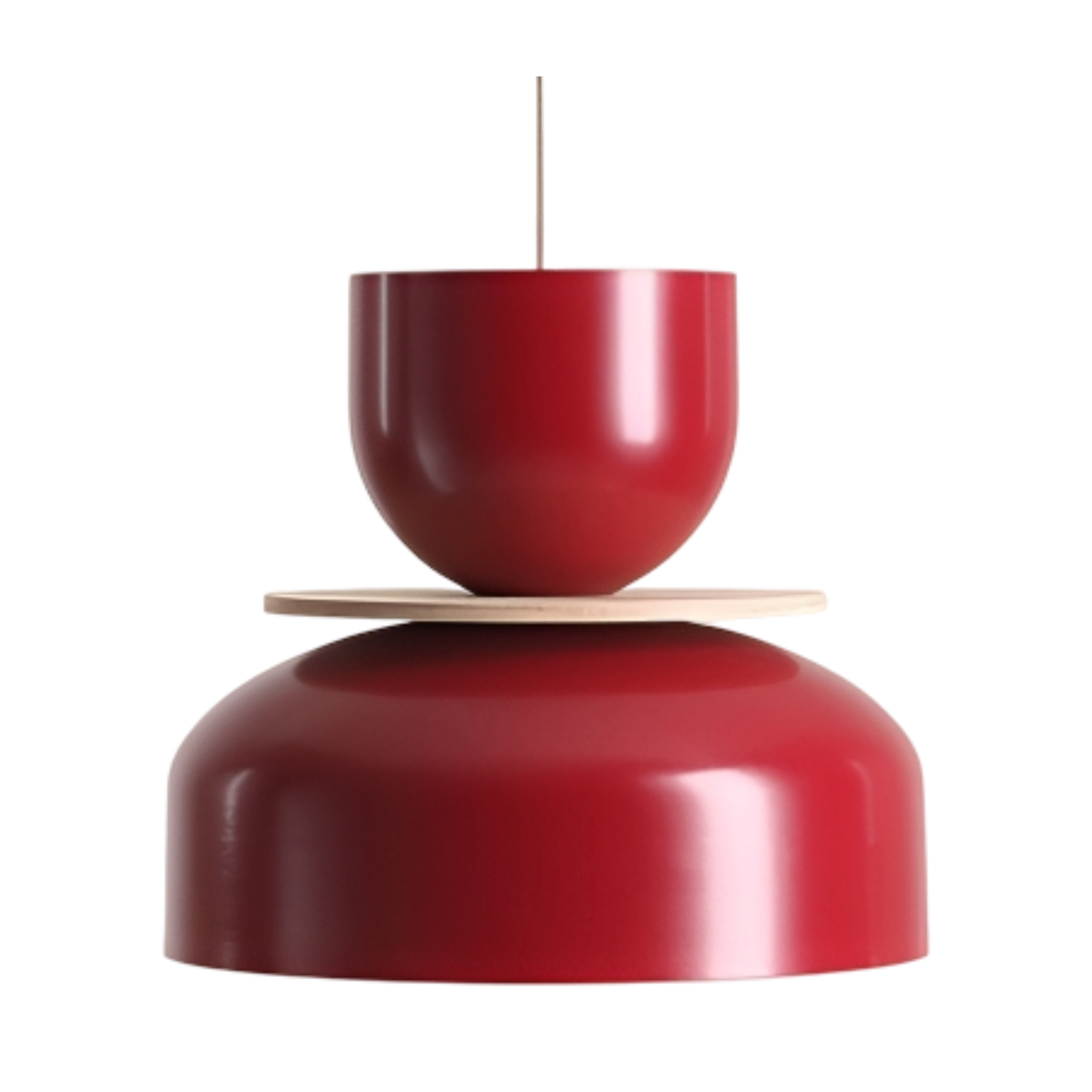 Hanging lamp for burgundy