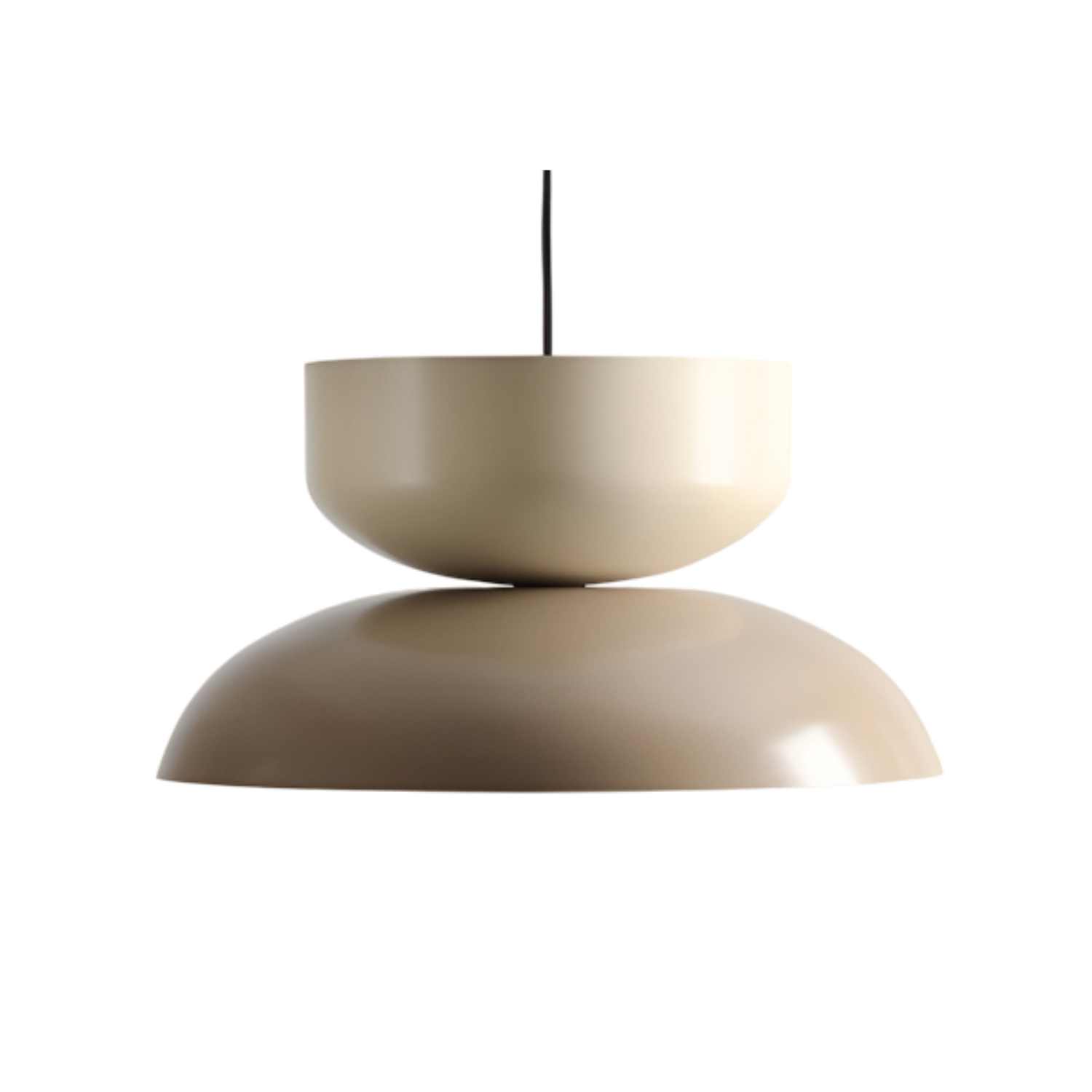 Beige Hängelampe ELO