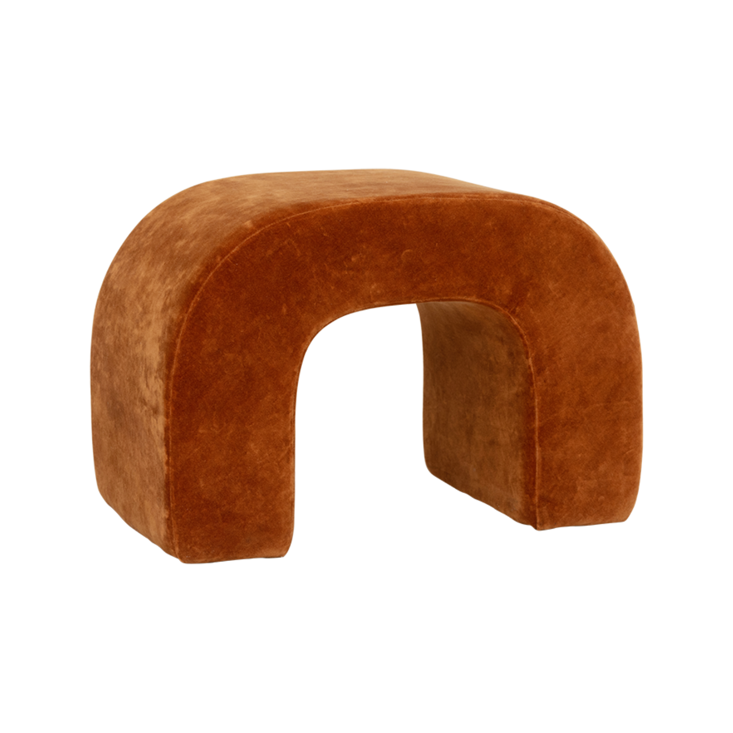 ARCH Pouf rostbraun
