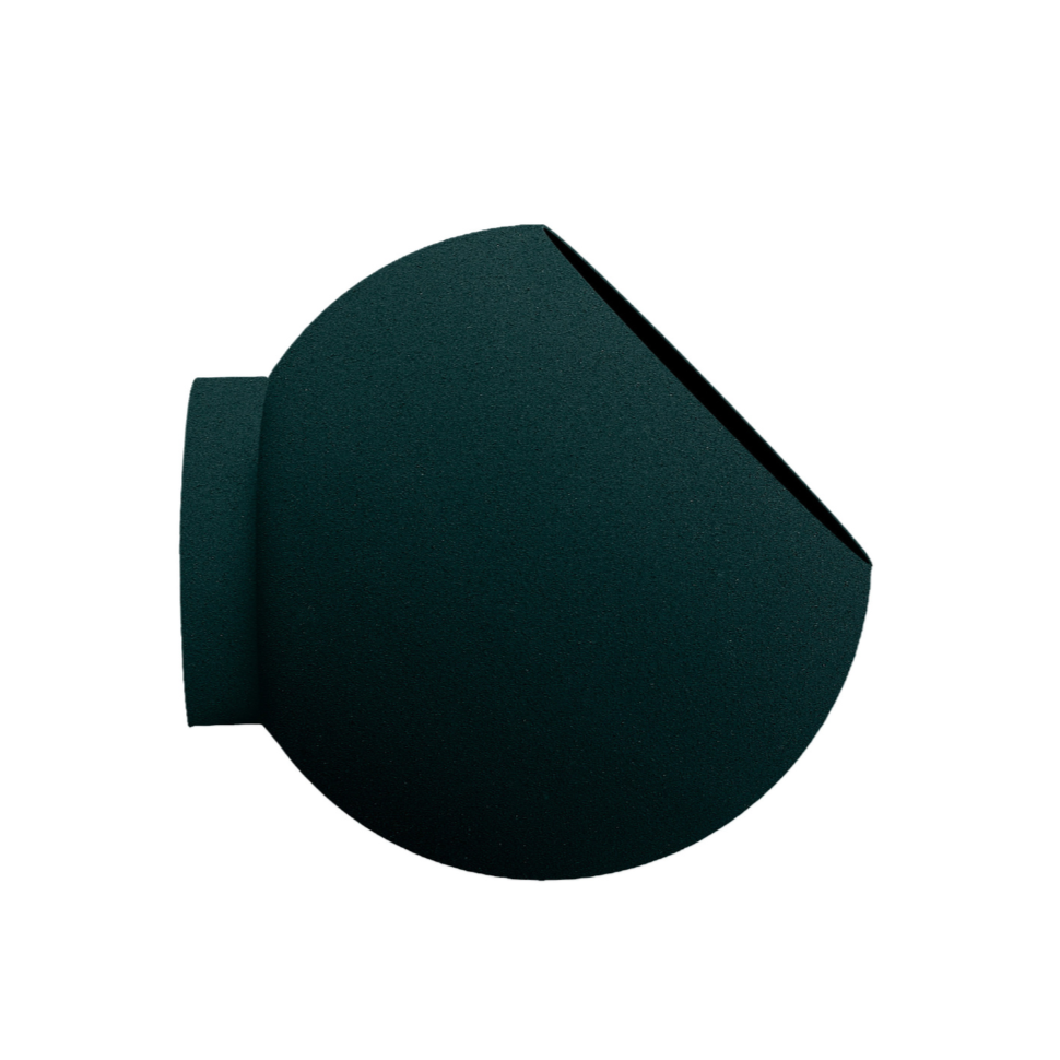 GLOBE wall planter sea green