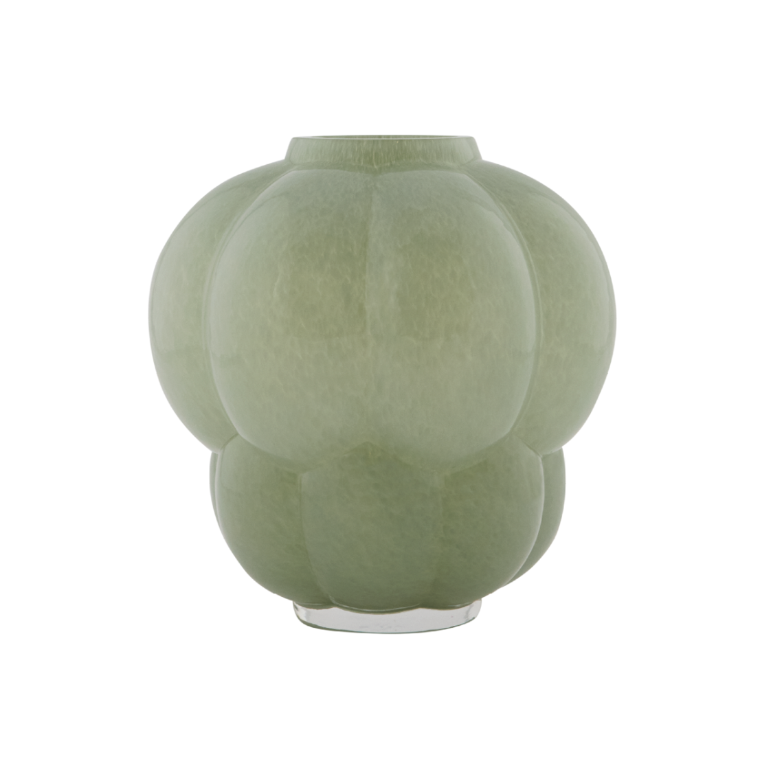 UVA vase green glass