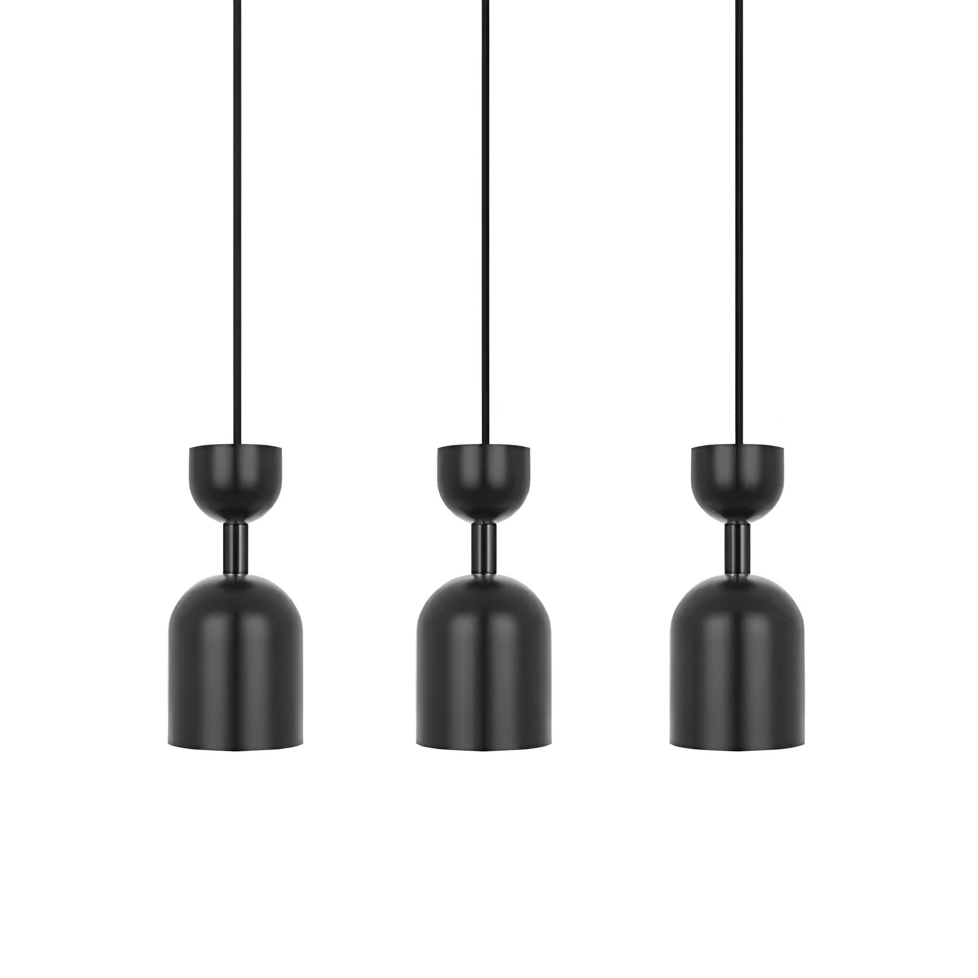 Deckenleuchte SUPURU 3L schwarz