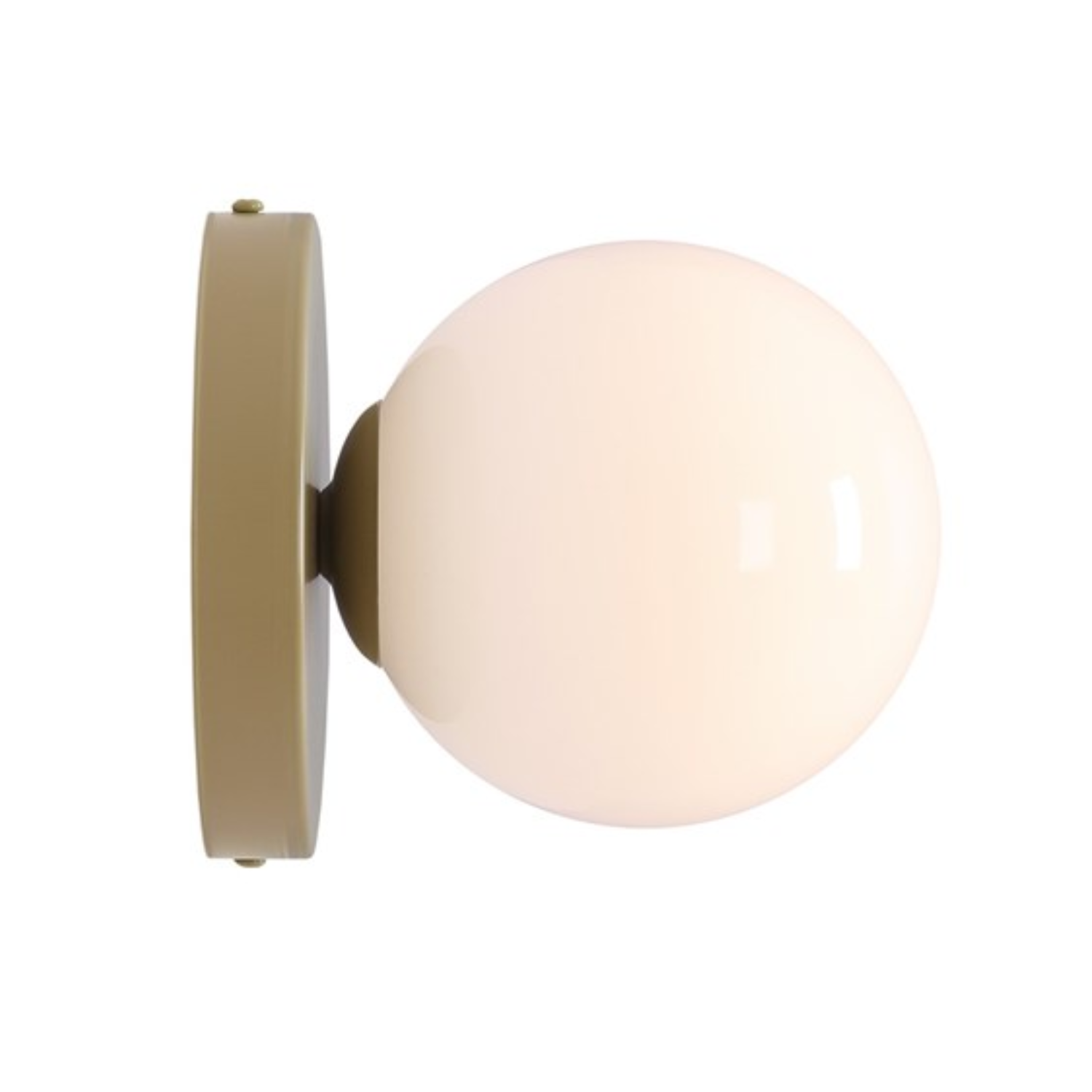 BALL DUO Pistazien-Wandleuchte