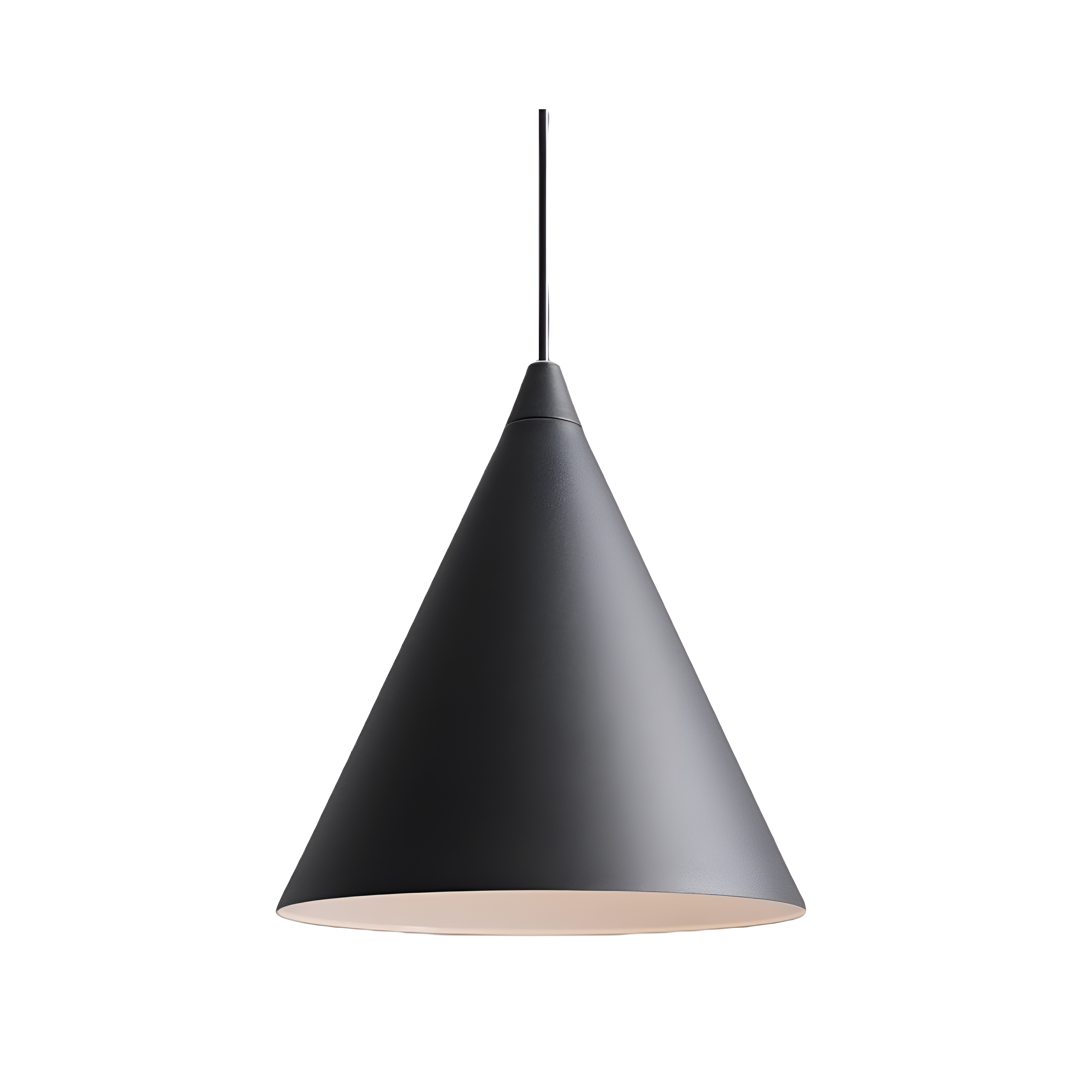 Hanging lamp Black forms