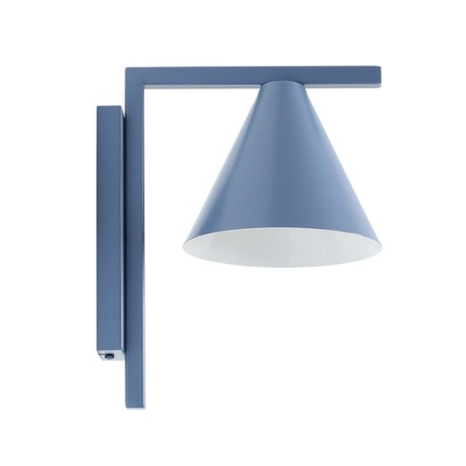 Blue forms wall lamp