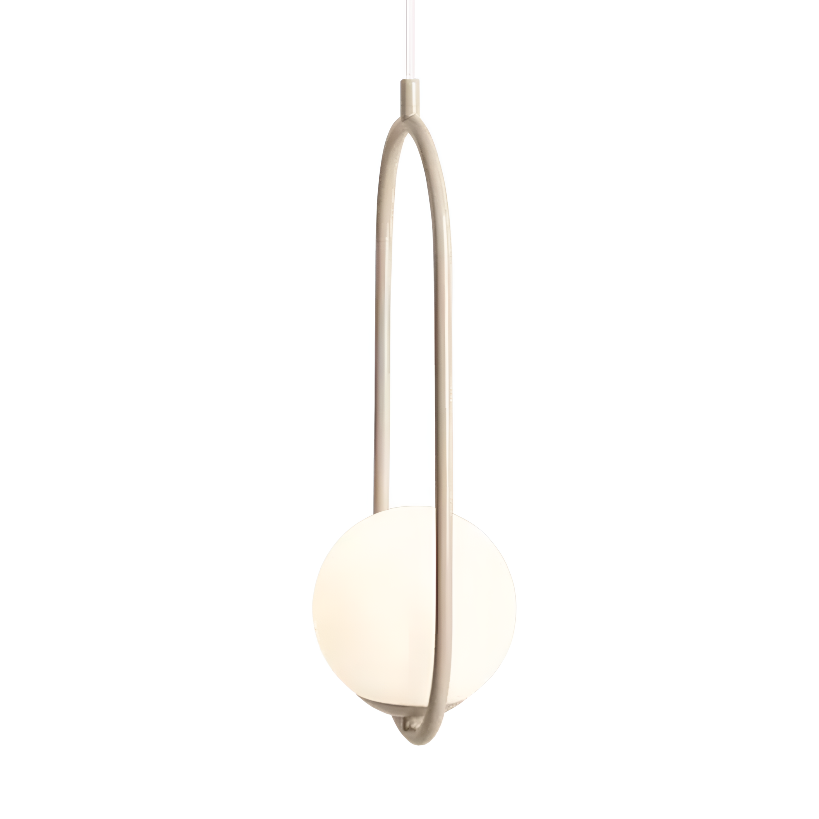 Riva beige hanging lamp