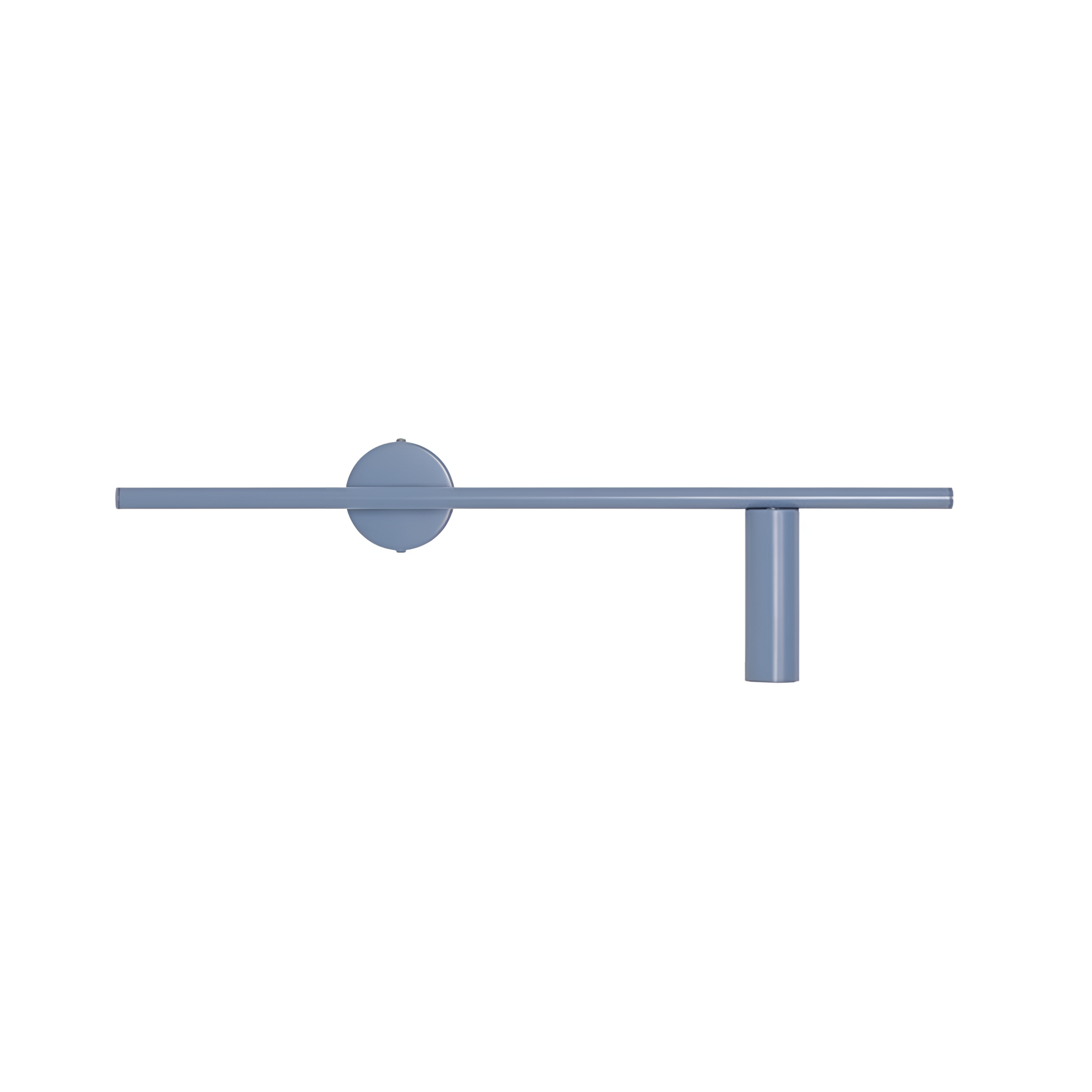 Right -sided wall lamp blue blue