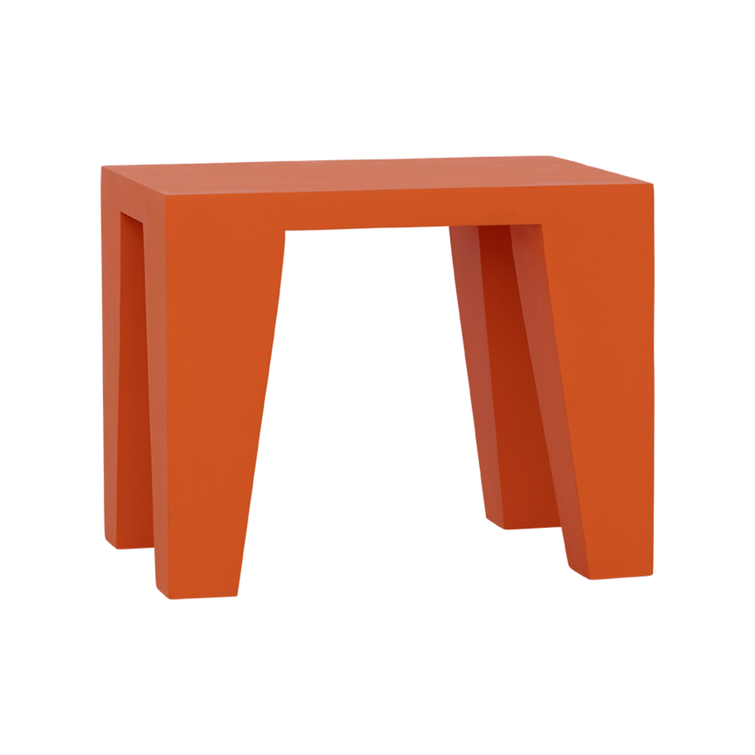 Leon orange side table