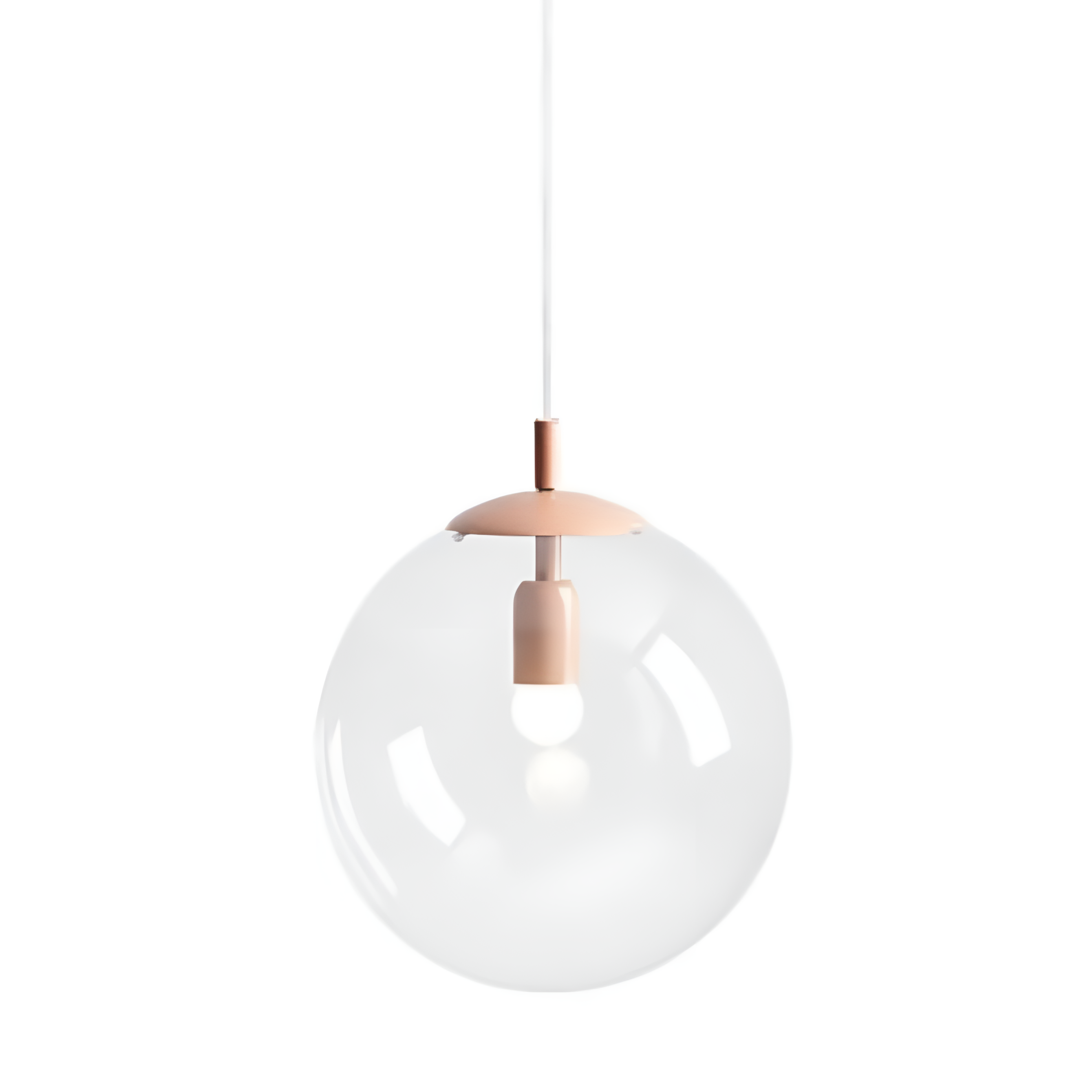 Coral hanging lamp