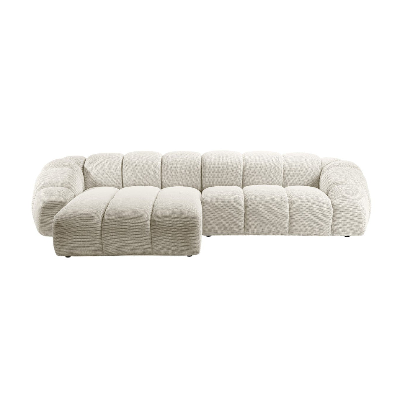 Linksecke Sofa, "Diana", 4 Sitze, leichter Beige, 334x182x72
In Europa gemacht
