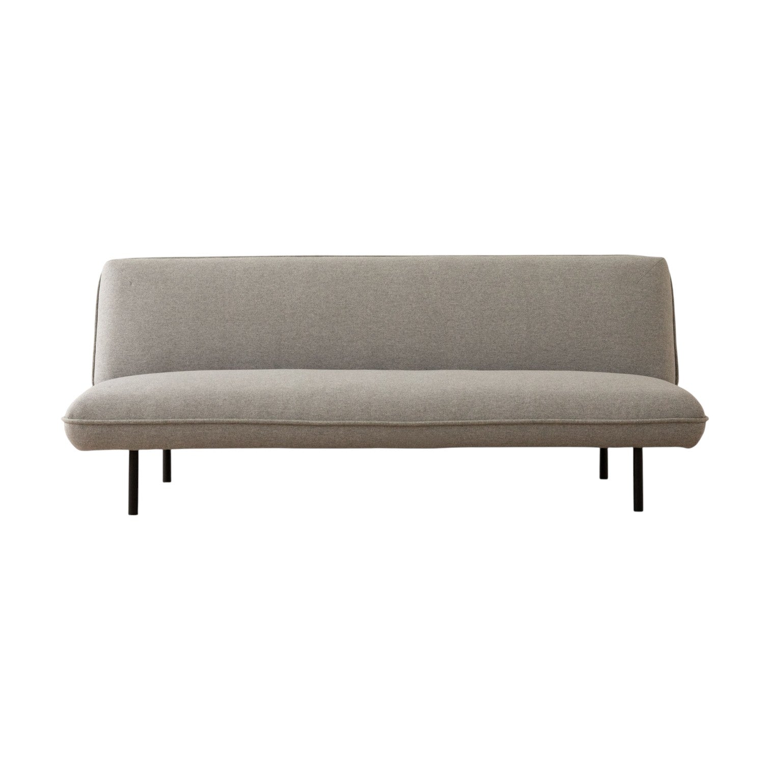 VALLS Sofa with Sleeping Function Gray Chenille