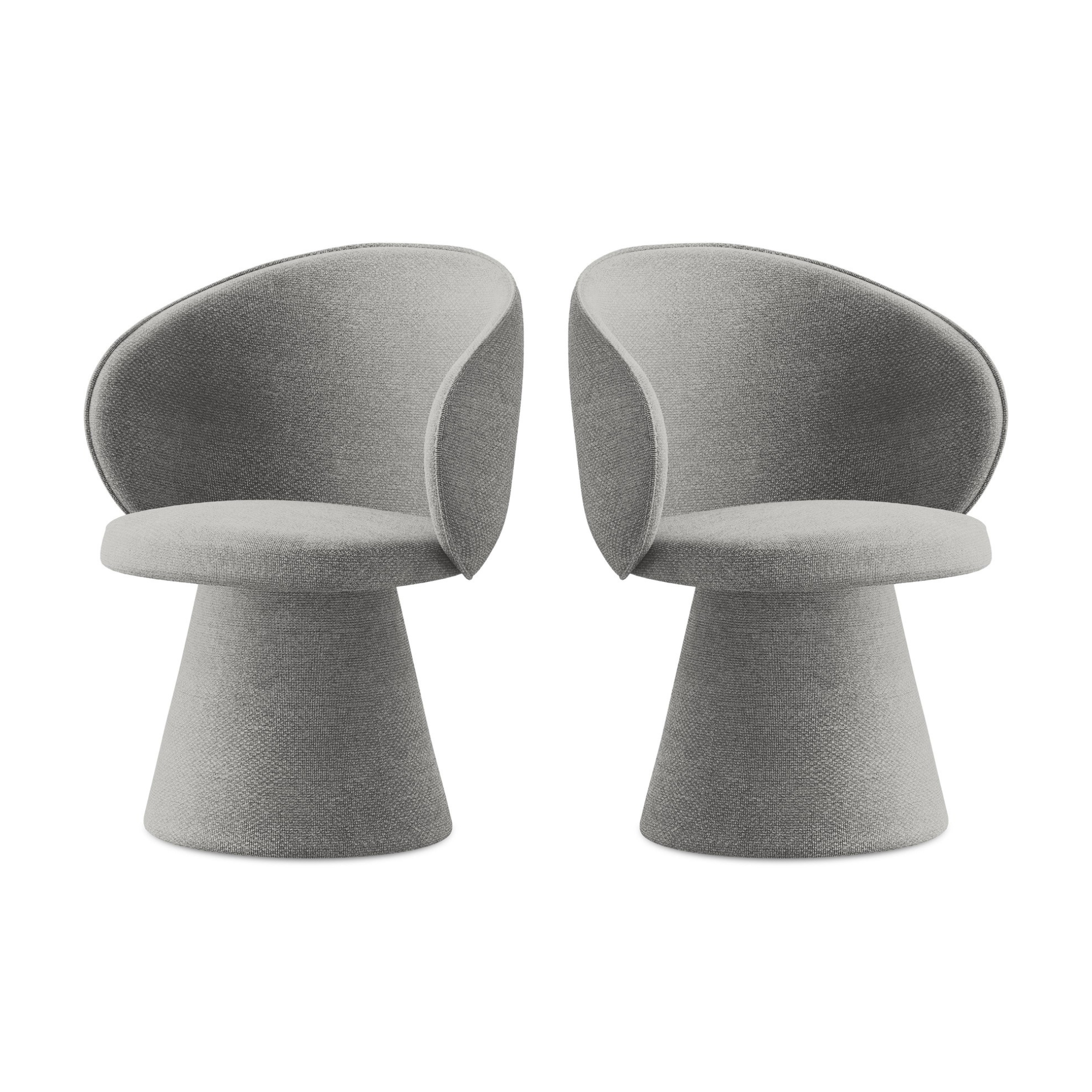 UALA Chair Light Gray Boucle