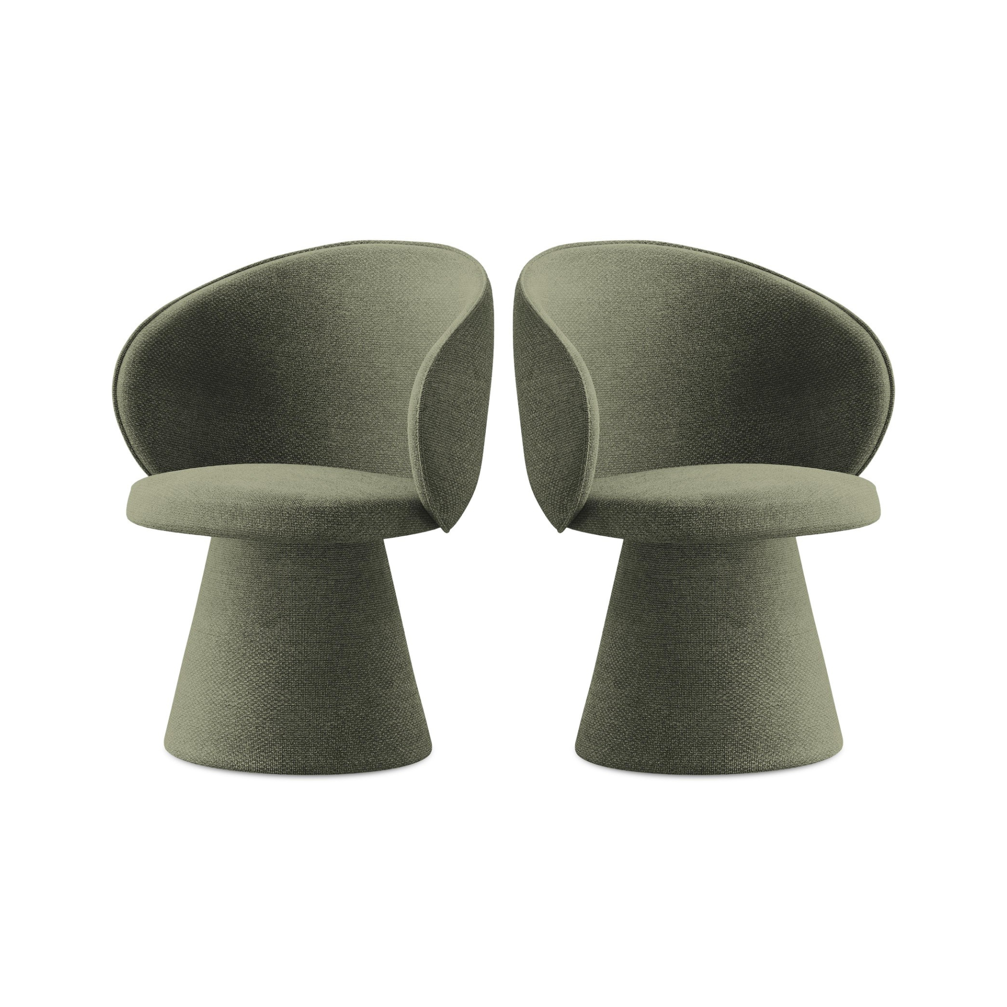 UALA Chair Olive Boucle