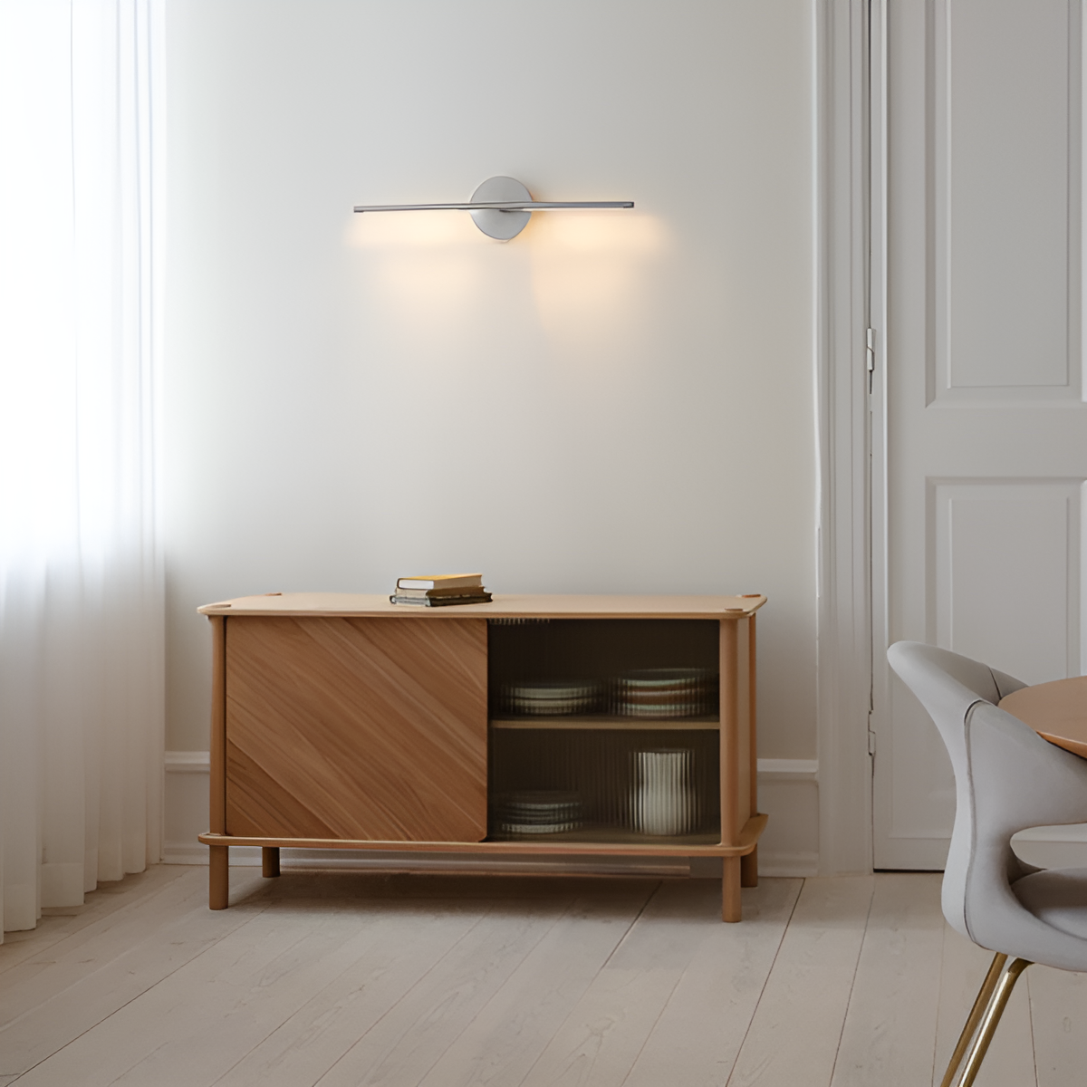 Wandleuchte OMNI silber
