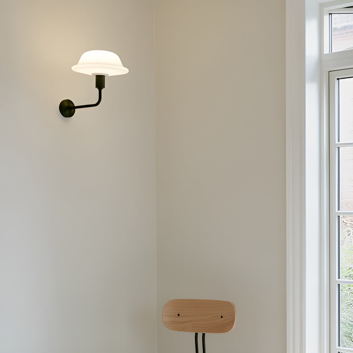 Wandlampenbasis SANTÉ schwarz
