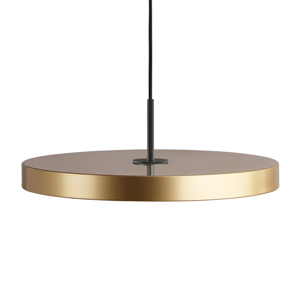 Pendelleuchte ASTERIA PLUS gold mit schwarzem Einsatz