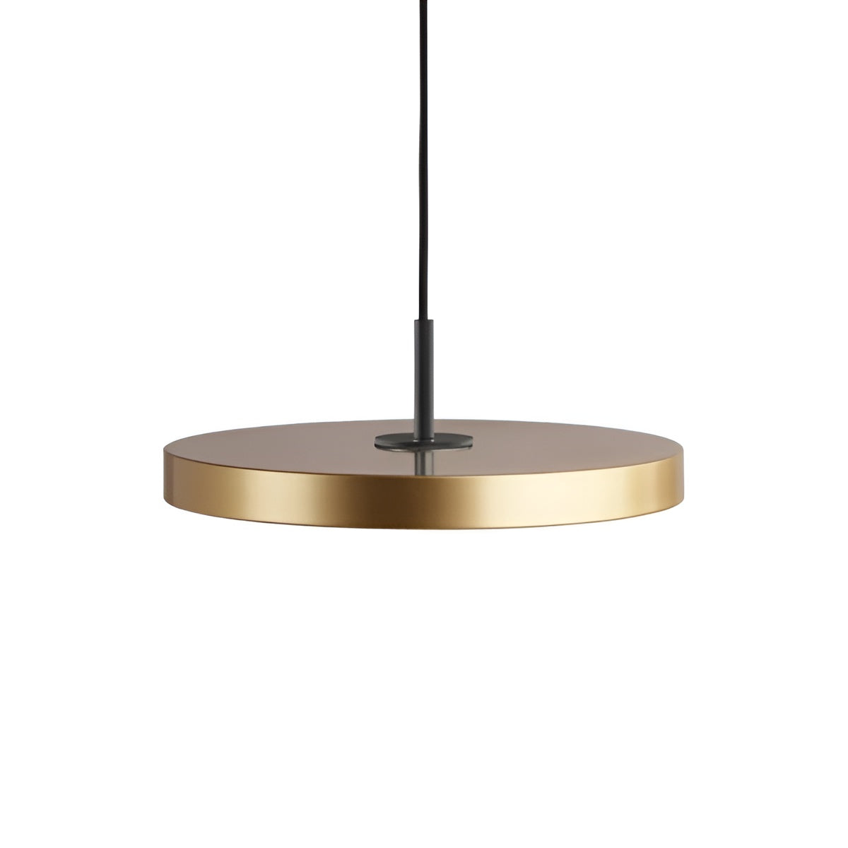 Pendelleuchte ASTERIA PLUS gold mit schwarzem Einsatz