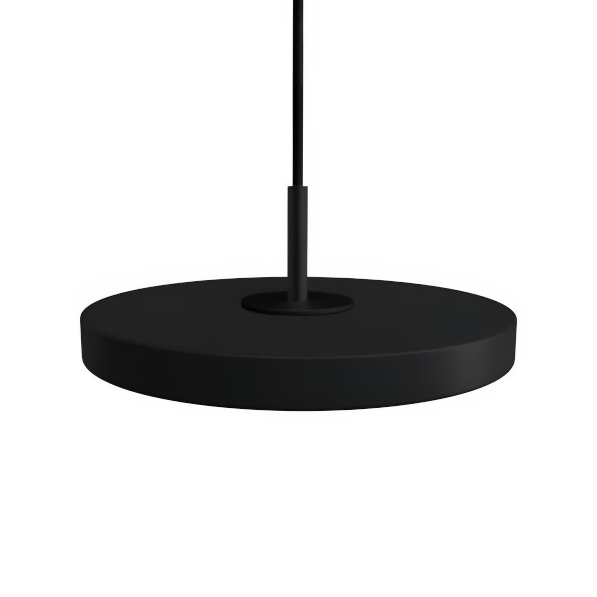 Pendelleuchte ASTERIA MICRO schwarz mit schwarzem Einsatz