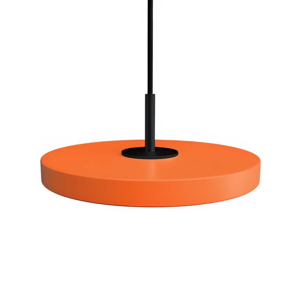 Pendelleuchte ASTERIA MICRO orange mit schwarzem Einsatz