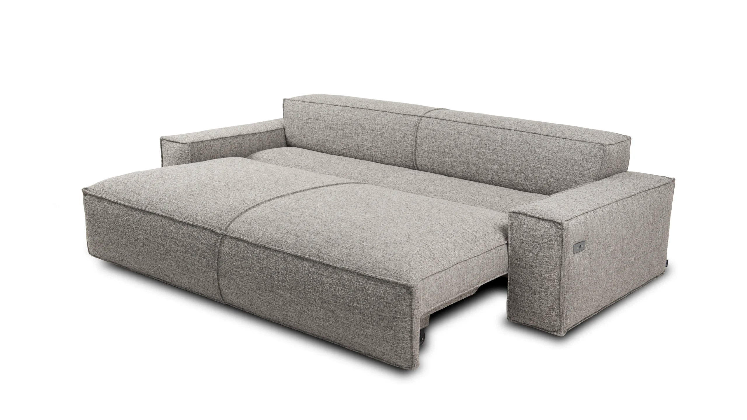 Sofa mit elektrischem Ausziehmechanismus UMO X gepolstert