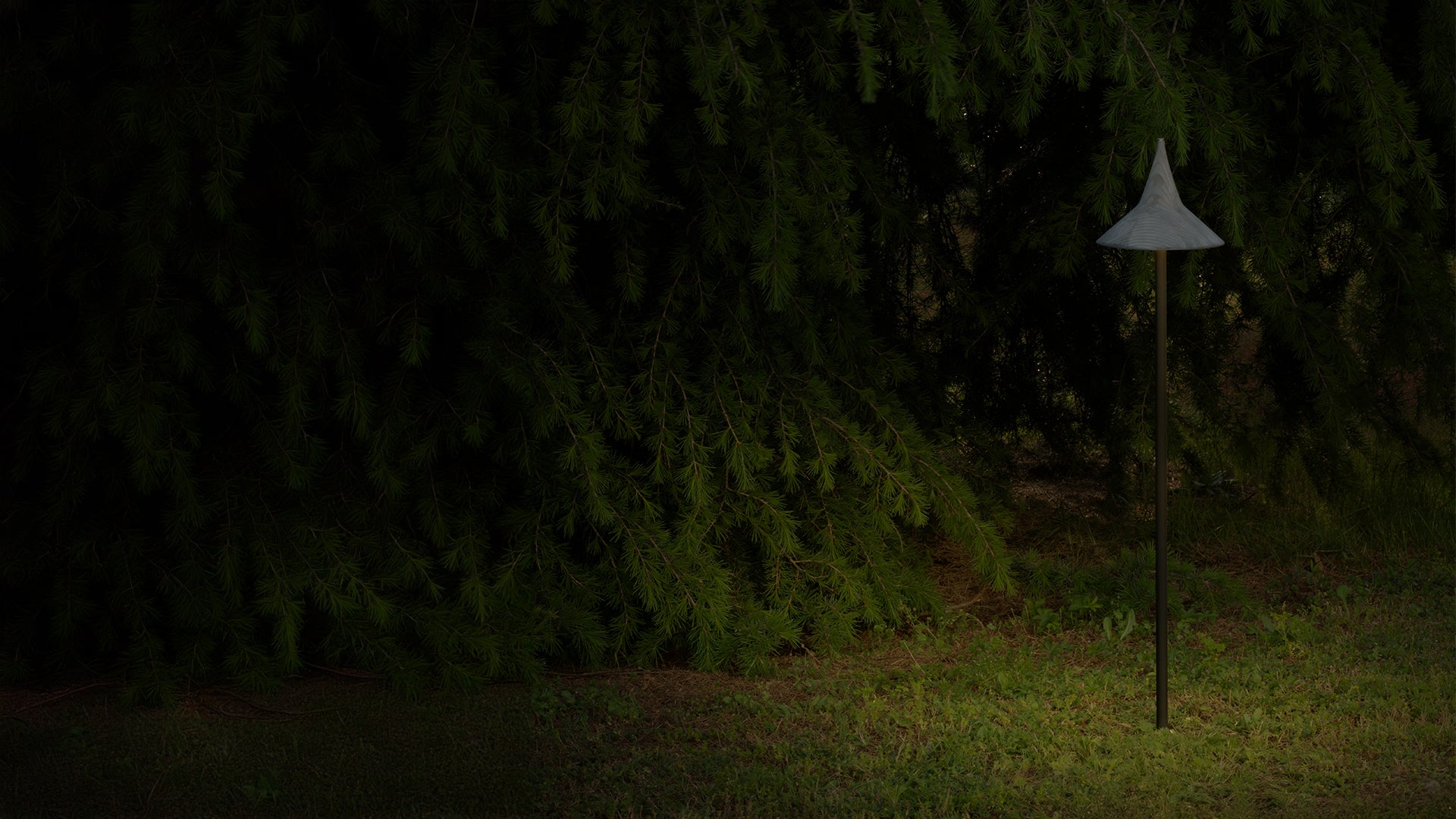 Outdoor lamp UNTERLINDEN aluminum