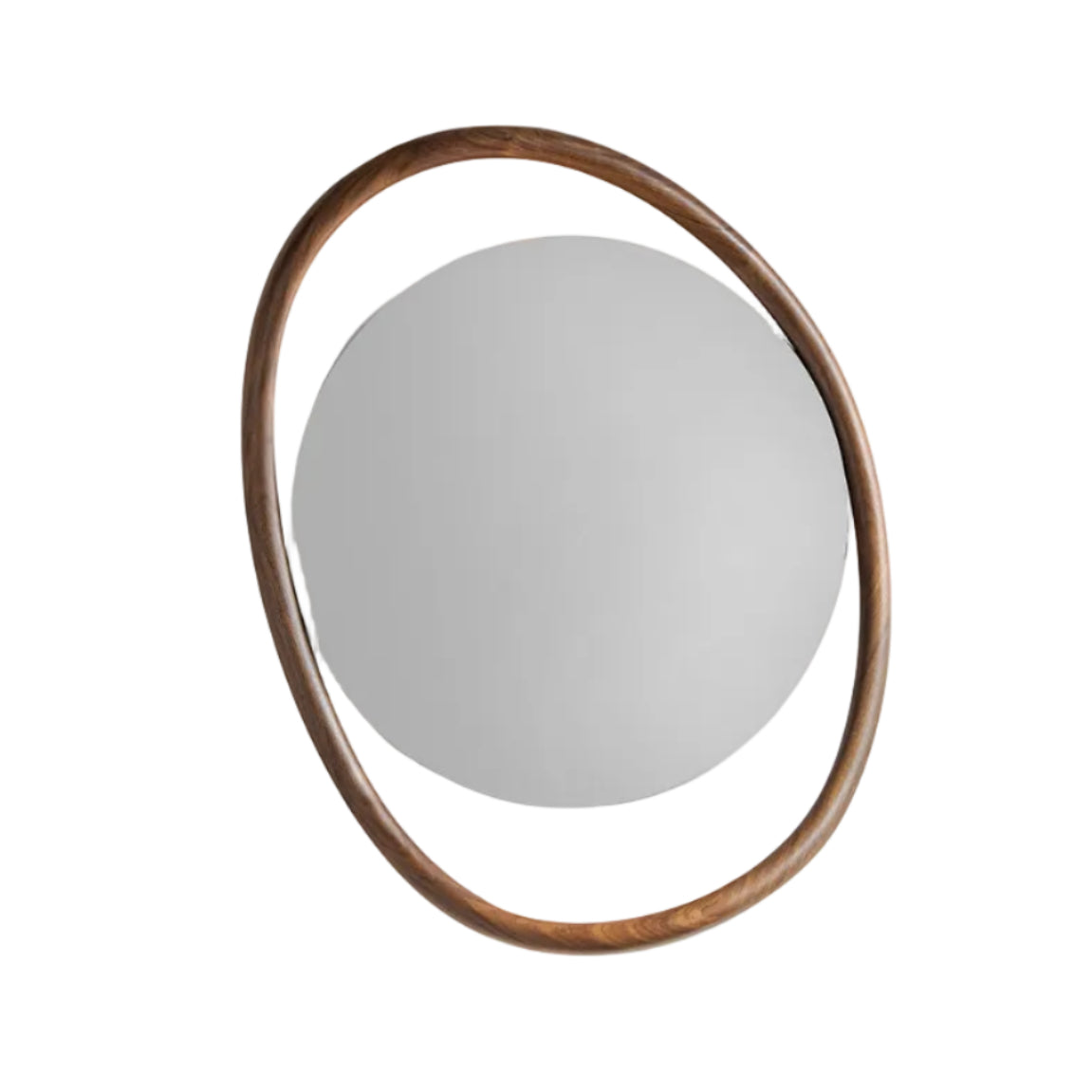 Wandspiegel UNUT aus massivem Nussbaumholz