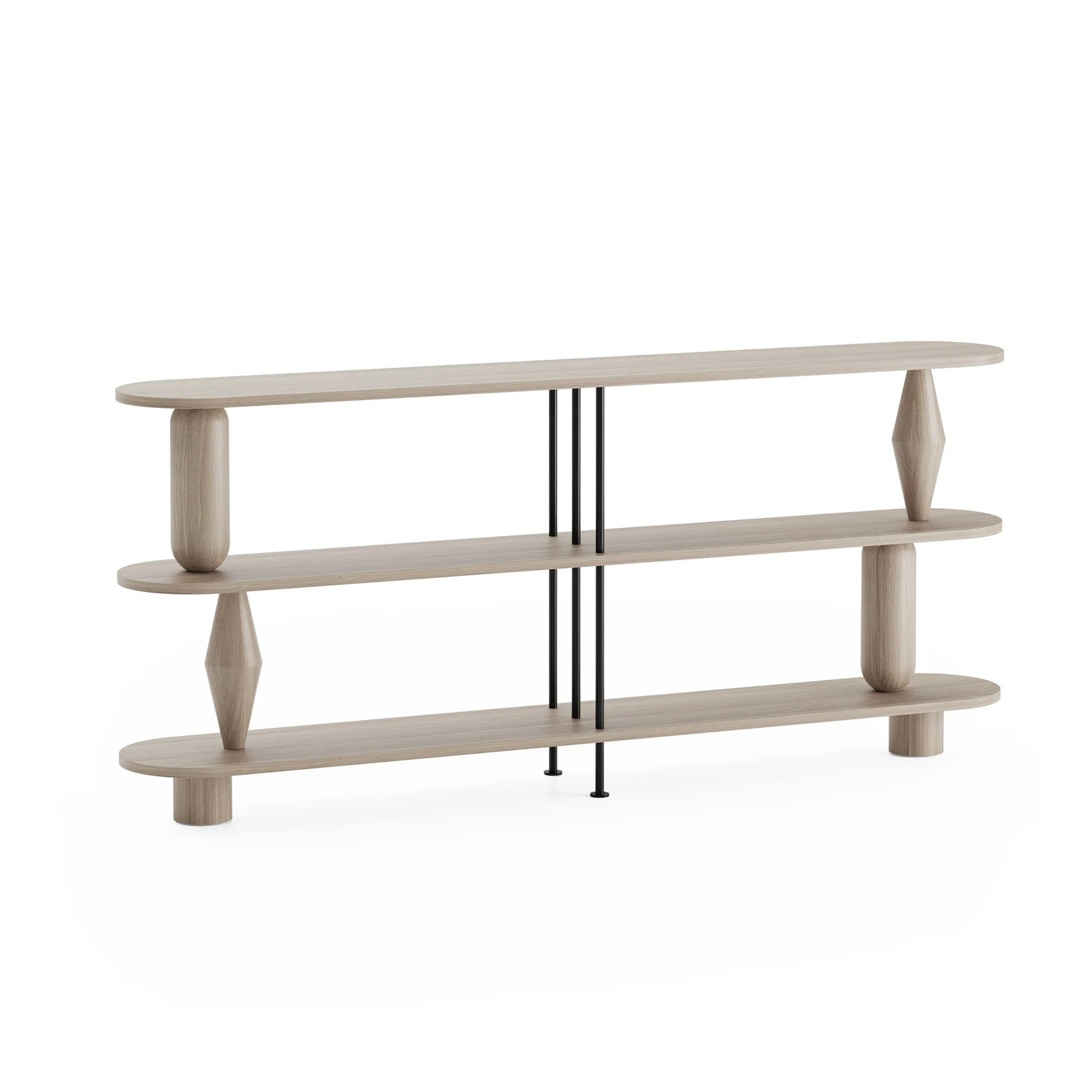 VAZOO DUO Shelf Bleached Oak Wood