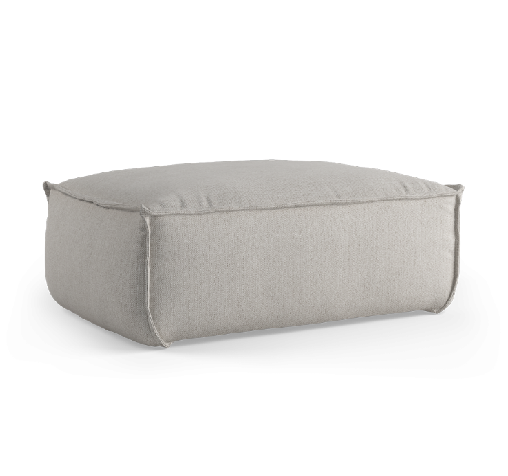 Upholstered DRIFTER Pouf