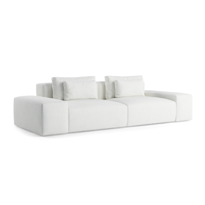 3-Seater Modular Sofa FLAVIO Upholstered