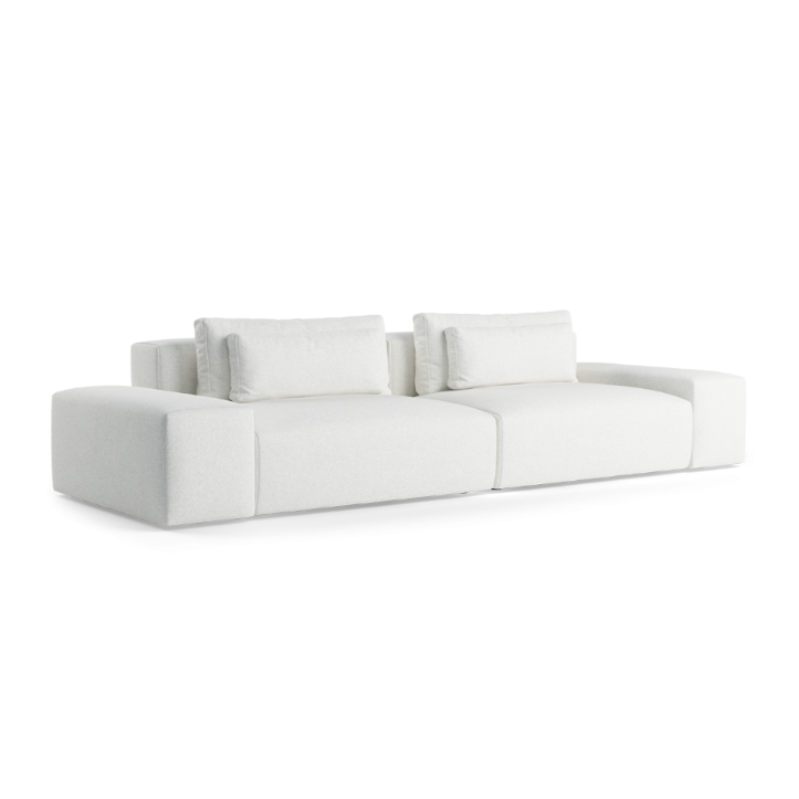 4-Seater Modular Sofa FLAVIO Upholstered