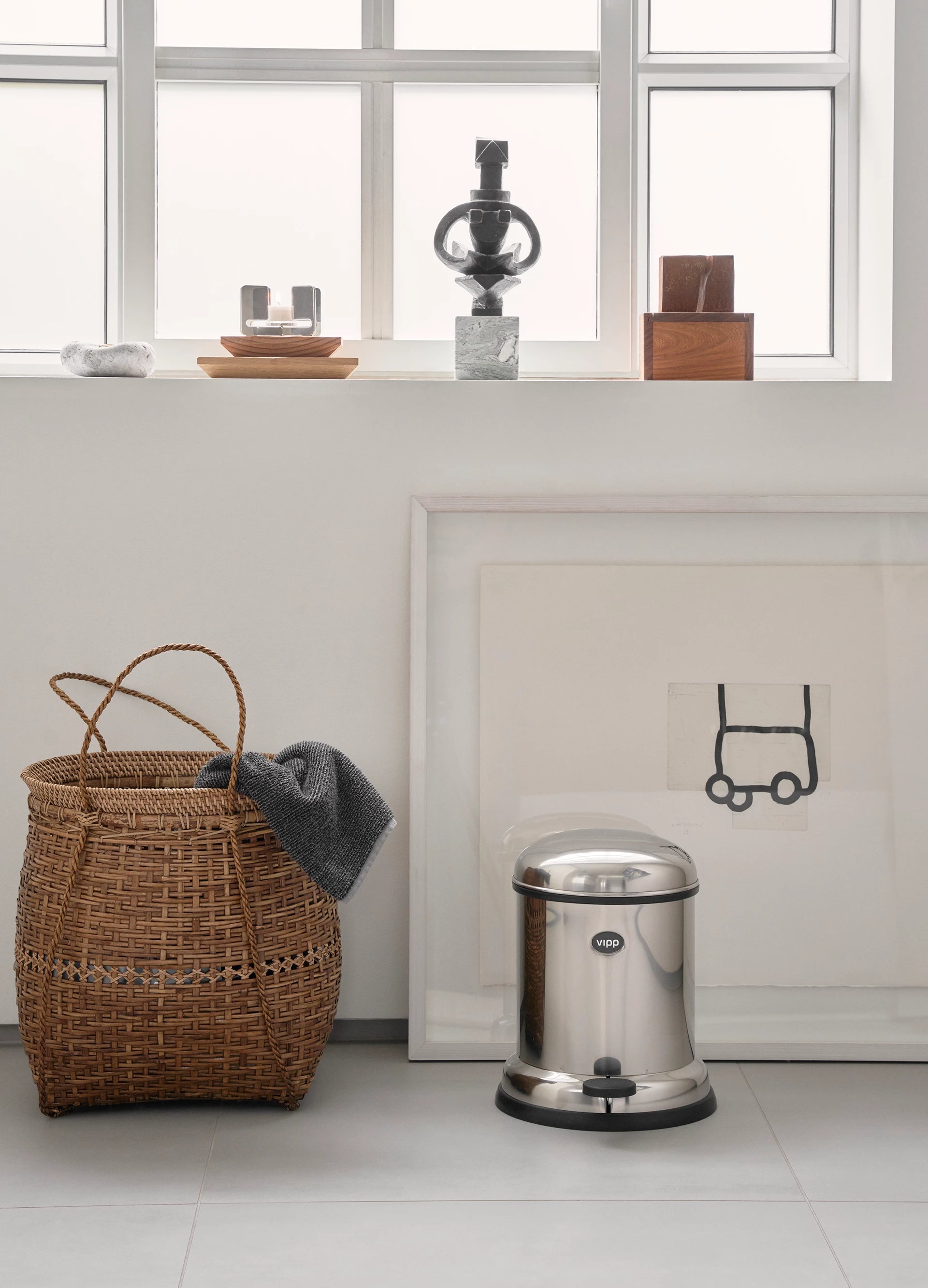 Kosz na śmieci PEDAL BIN Edelstahl