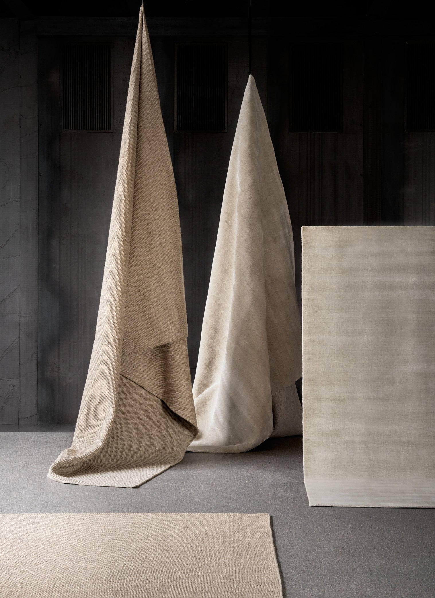 Rug 143 beige wool