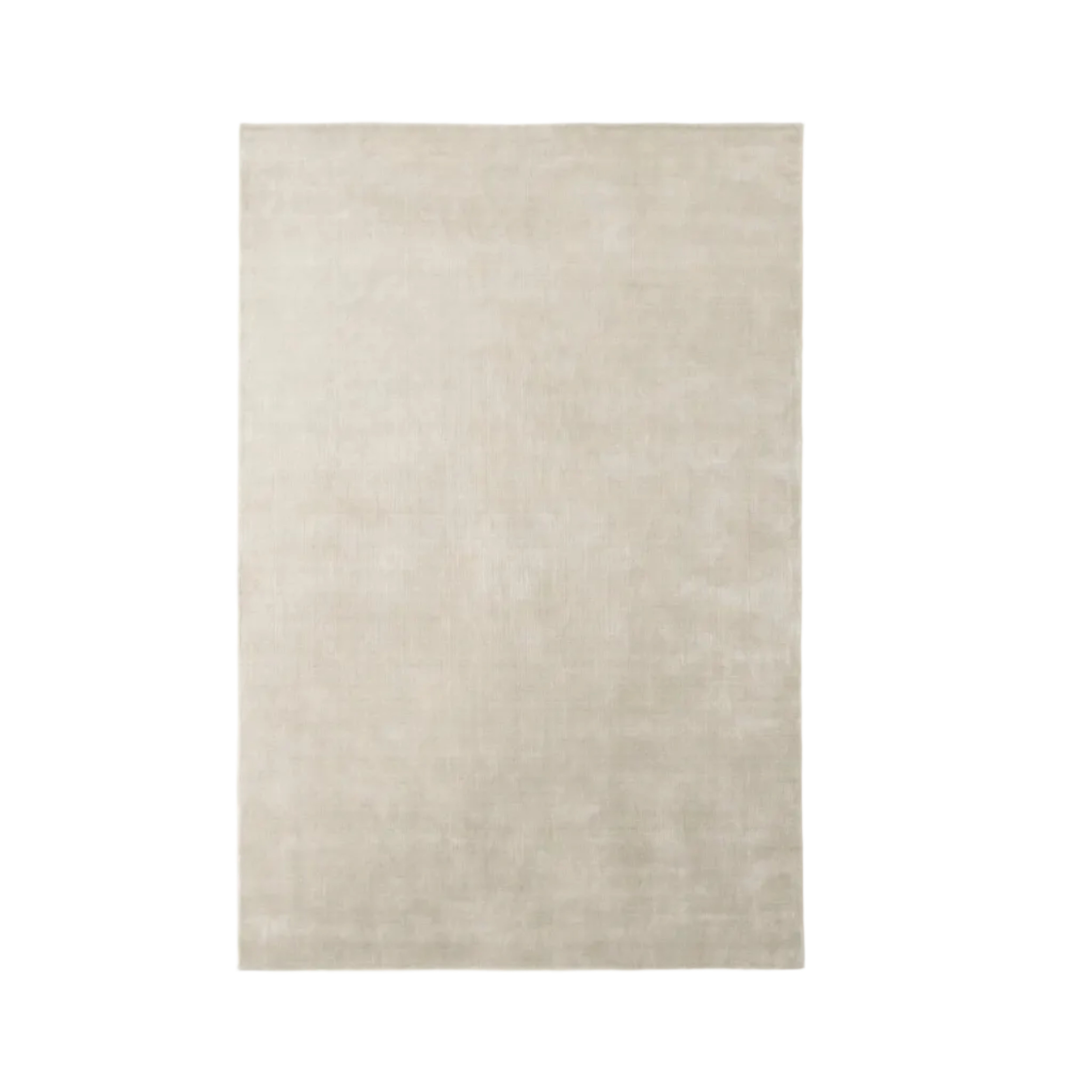 Carpet 145 light gray wool and bamboo blend