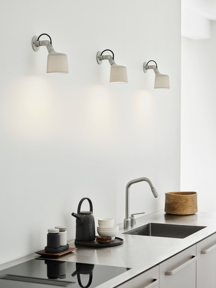 Wall lamp 524 gray metal